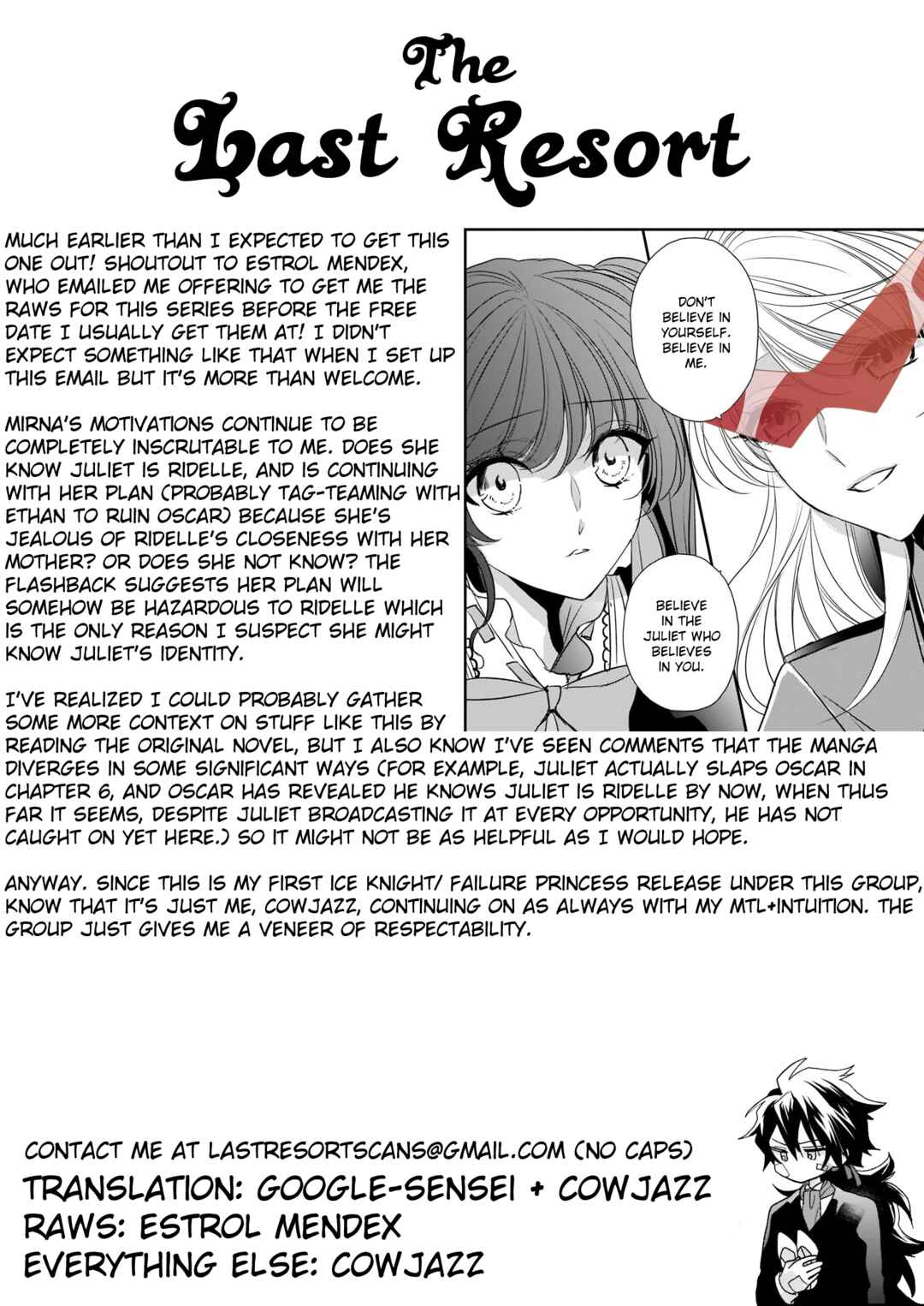 Page 30 Chapter 25 Haikei Kouri no Kishi to Hazere-Hime Datta Watashitachi e