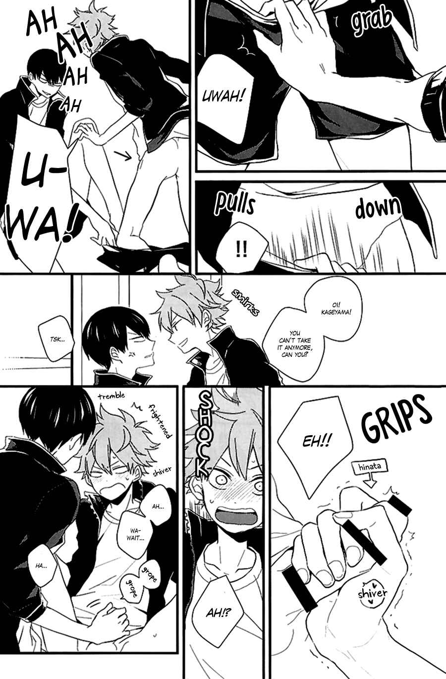 Page 12 Chapter Unknown_ef39 Haikyuu!! - KISS AND NEXT? (Doujinshi)