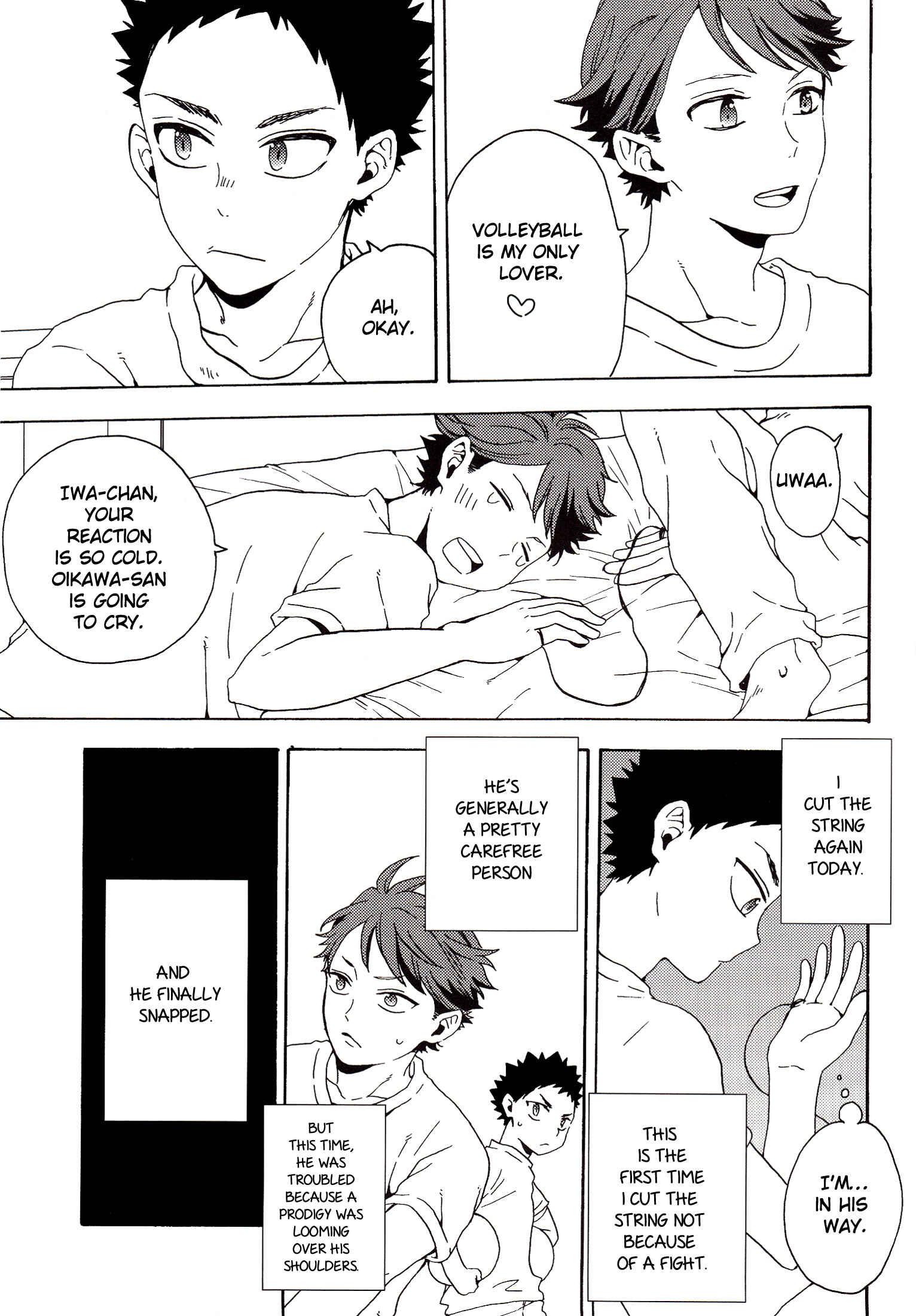 Page 14 Chapter Unknown_b32c Haikyu!! - Koufuku no Arika (Doujinshi)