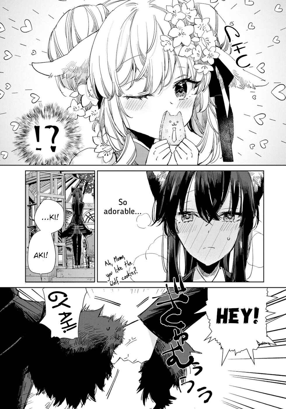 Page 3 Chapter 16 Ookami no Kawa wo Kabutta Hitsujihime