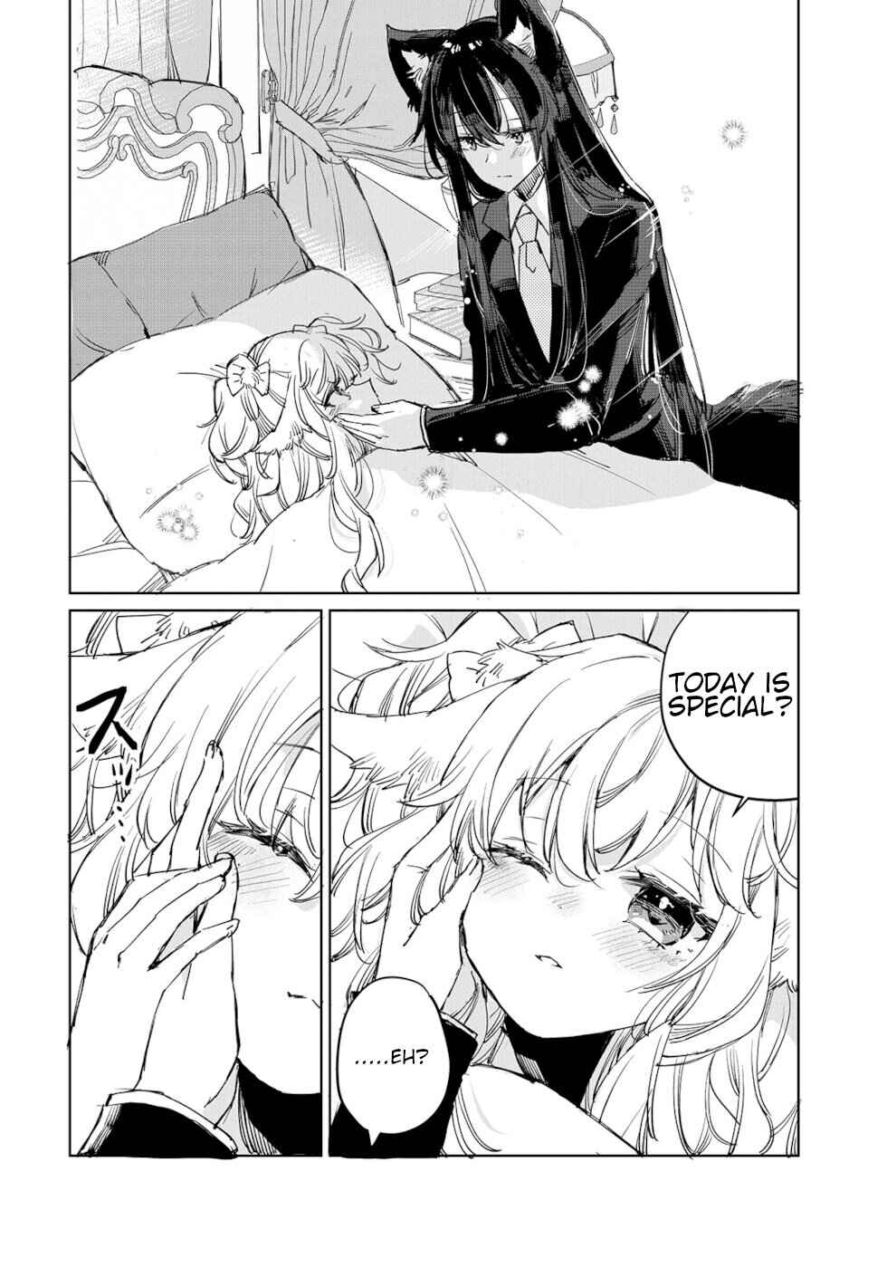 Page 4 Chapter 13 Ookami no Kawa wo Kabutta Hitsujihime