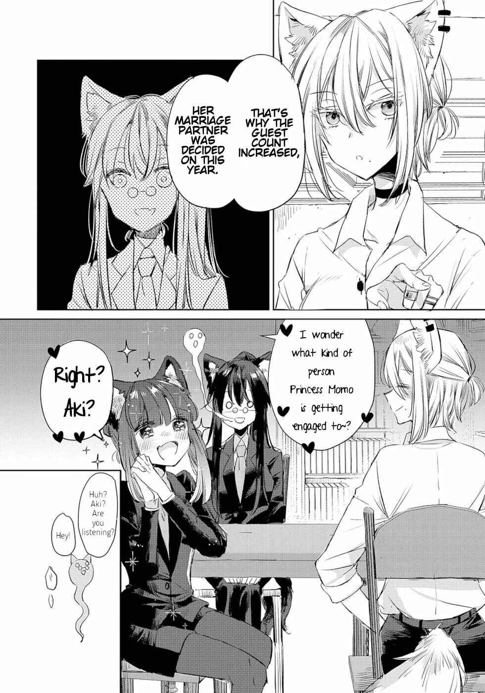 Page 4 Chapter 10 Ookami no Kawa wo Kabutta Hitsujihime