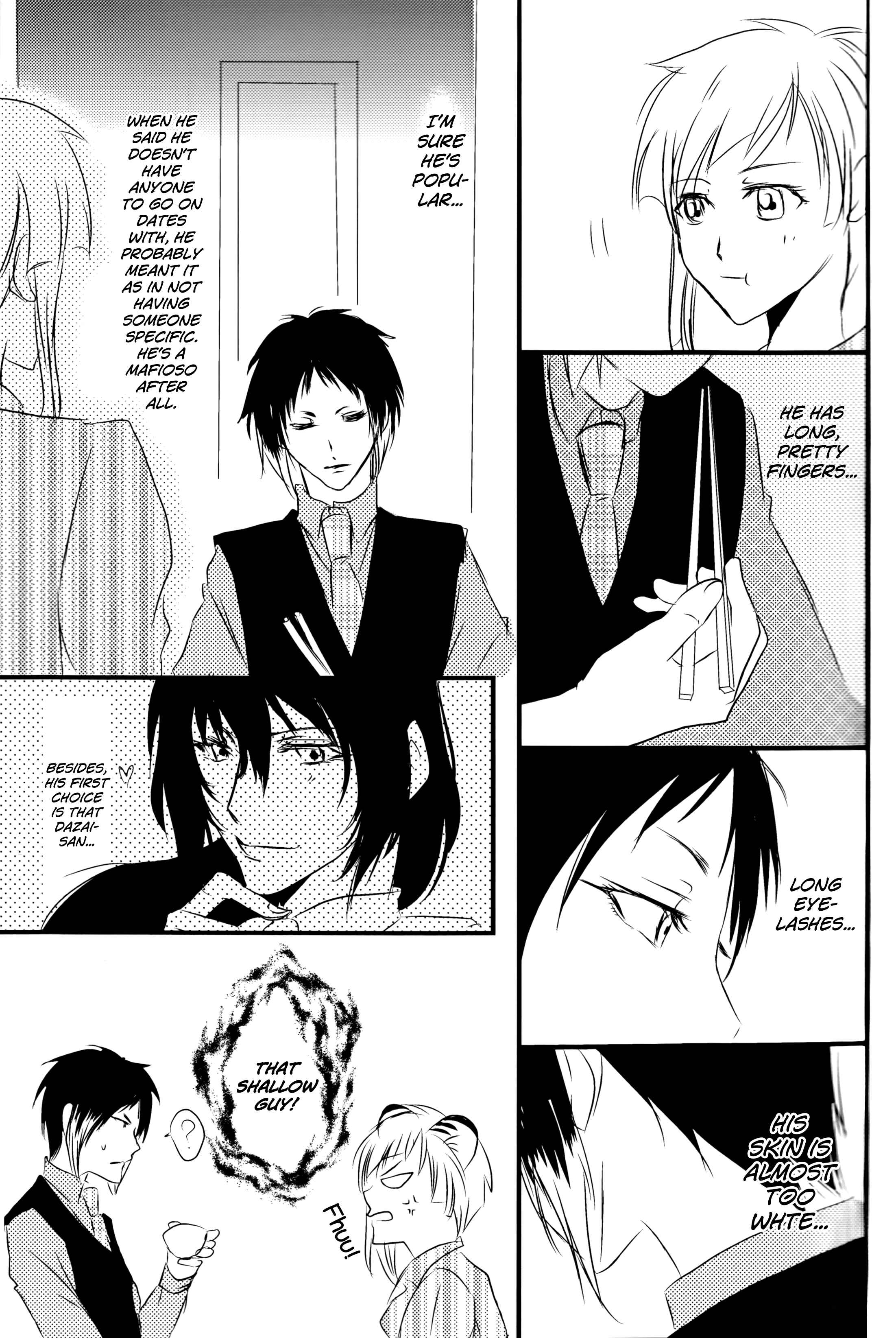 Page 15 Chapter 1 Bungou Stray Dogs - Tsuioku no Souretsu (Doujinshi)