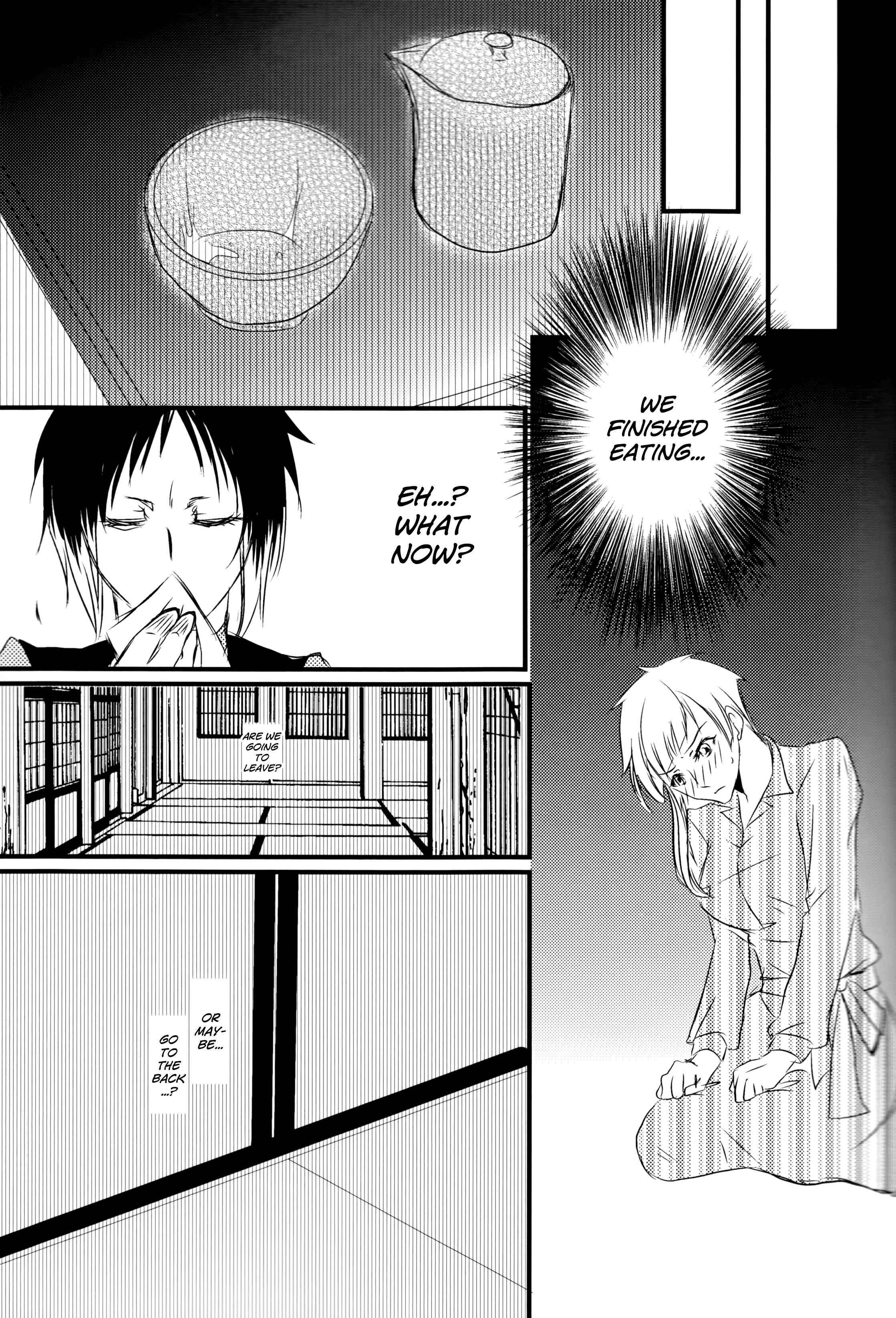 Page 19 Chapter 1 Bungou Stray Dogs - Tsuioku no Souretsu (Doujinshi)