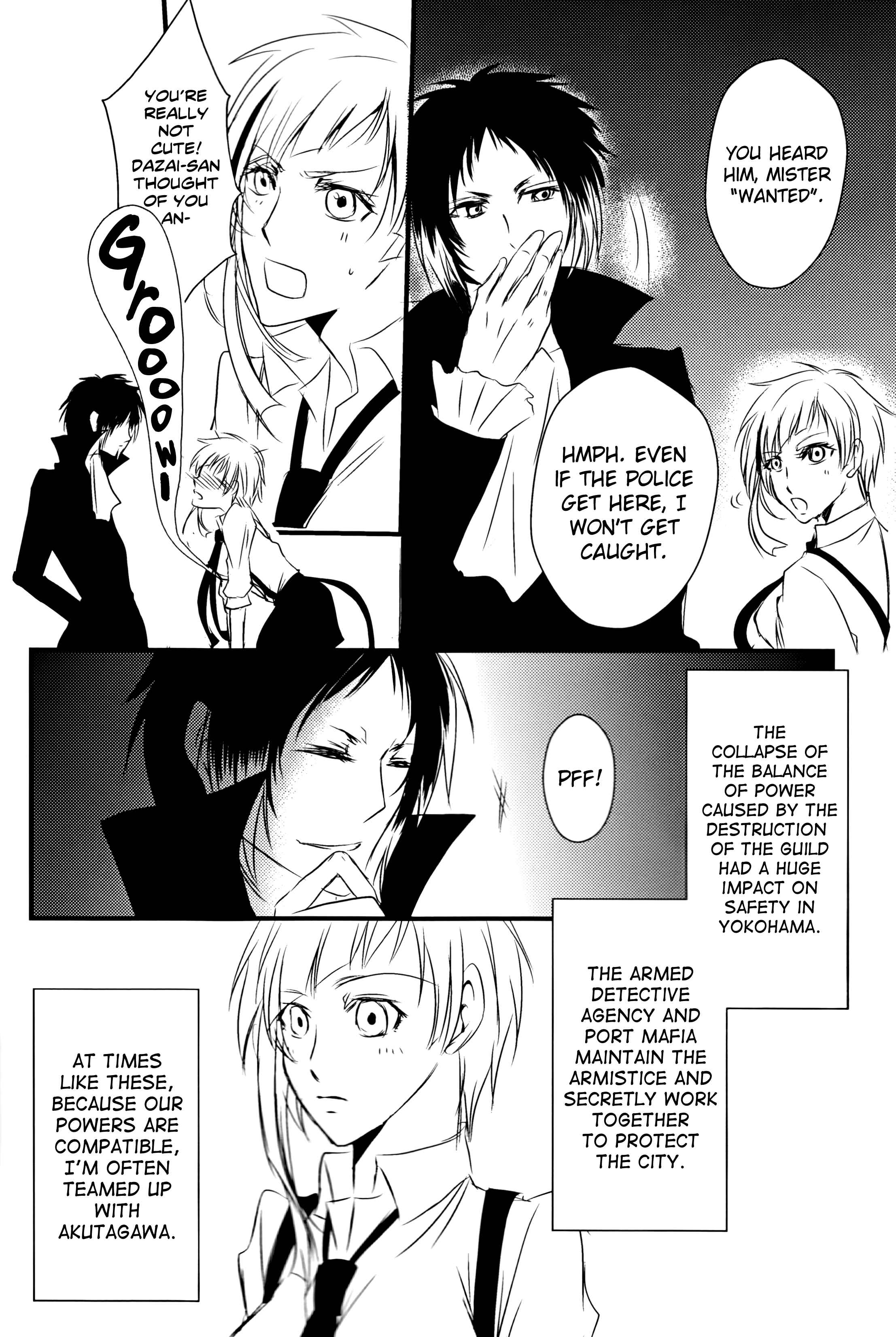 Page 4 Chapter 1 Bungou Stray Dogs - Tsuioku no Souretsu (Doujinshi)