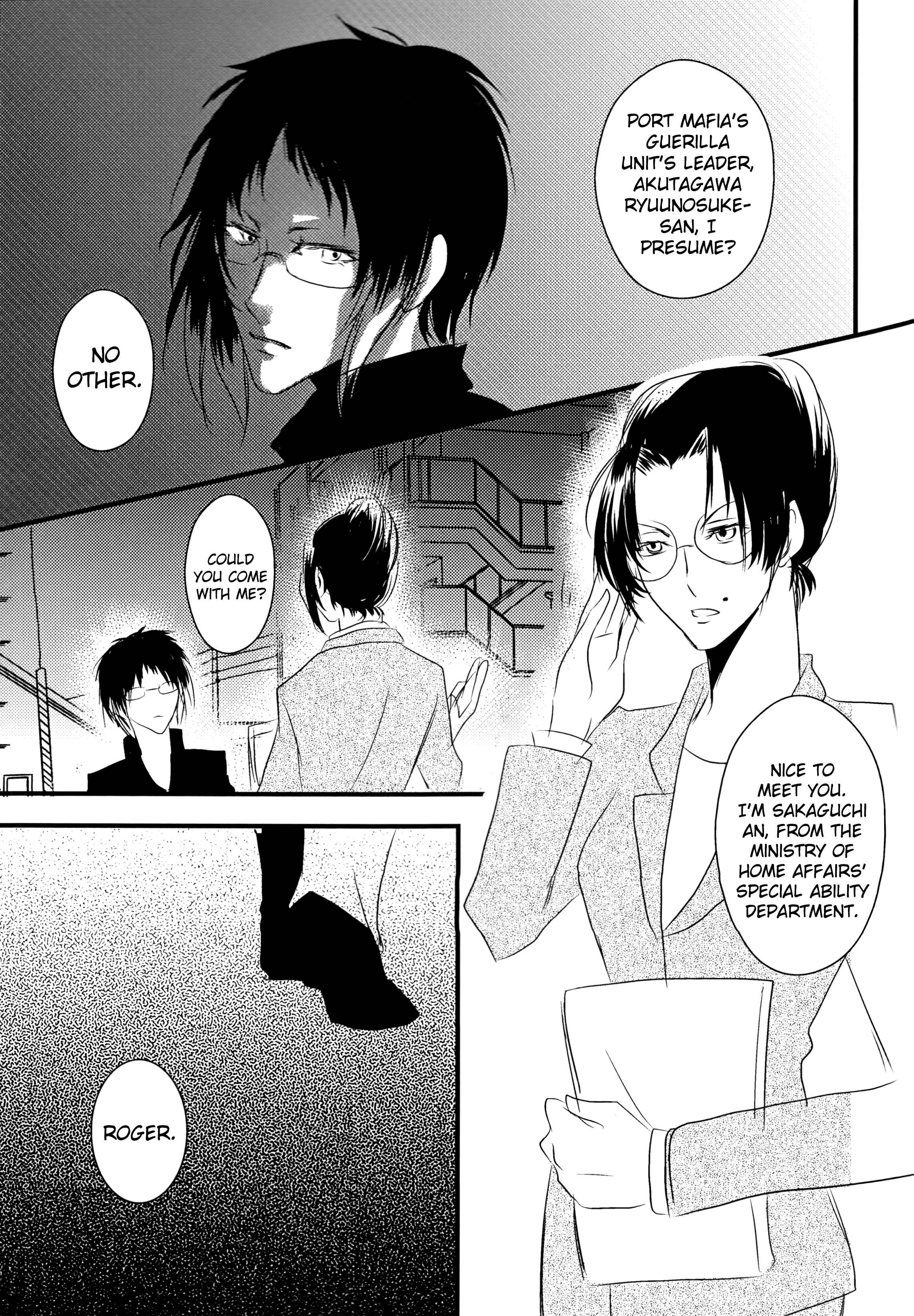 Page 51 Chapter 1 Bungou Stray Dogs - Tsuioku no Souretsu (Doujinshi)