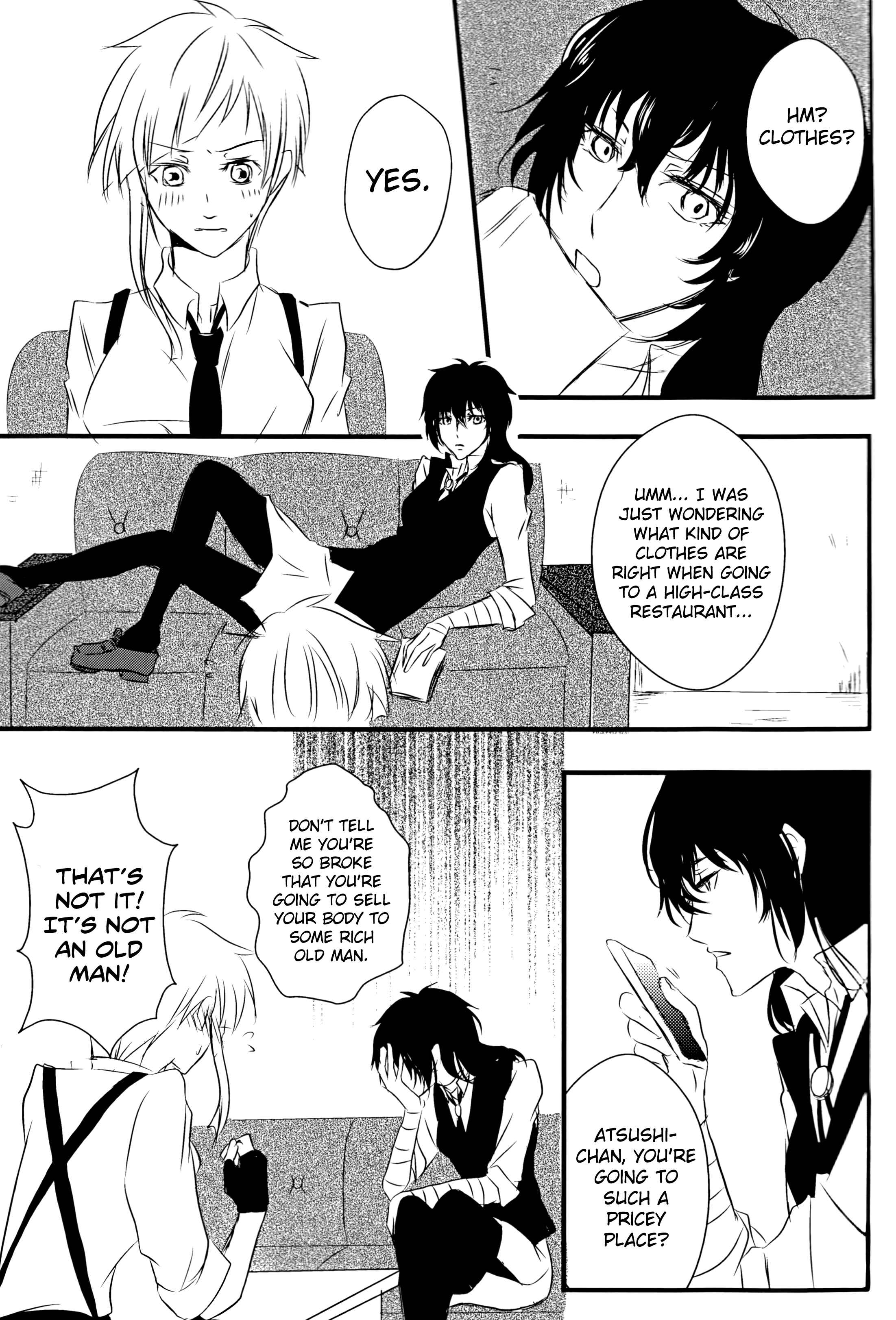 Page 9 Chapter 1 Bungou Stray Dogs - Tsuioku no Souretsu (Doujinshi)
