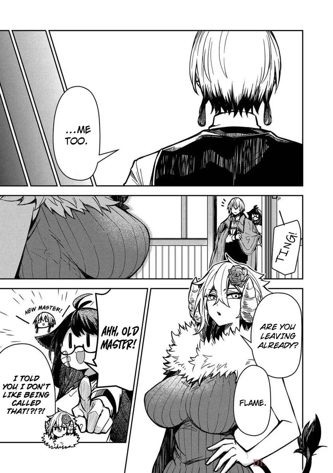 Page 7 Chapter 9 Goinkyo Maou-sama no Kaerizaki ~Totsujo Wakagaetta Sensendai Maou-sama wa Choppiri H na Nazo Bujutsu de Josondanpi no Sekai wo Heiteisuru~