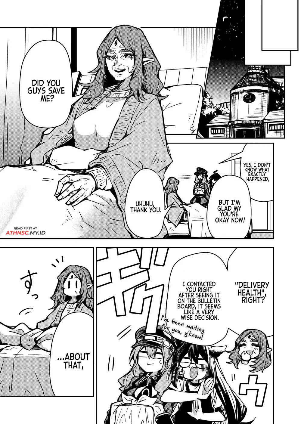 Page 13 Chapter 7 Goinkyo Maou-sama no Kaerizaki ~Totsujo Wakagaetta Sensendai Maou-sama wa Choppiri H na Nazo Bujutsu de Josondanpi no Sekai wo Heiteisuru~