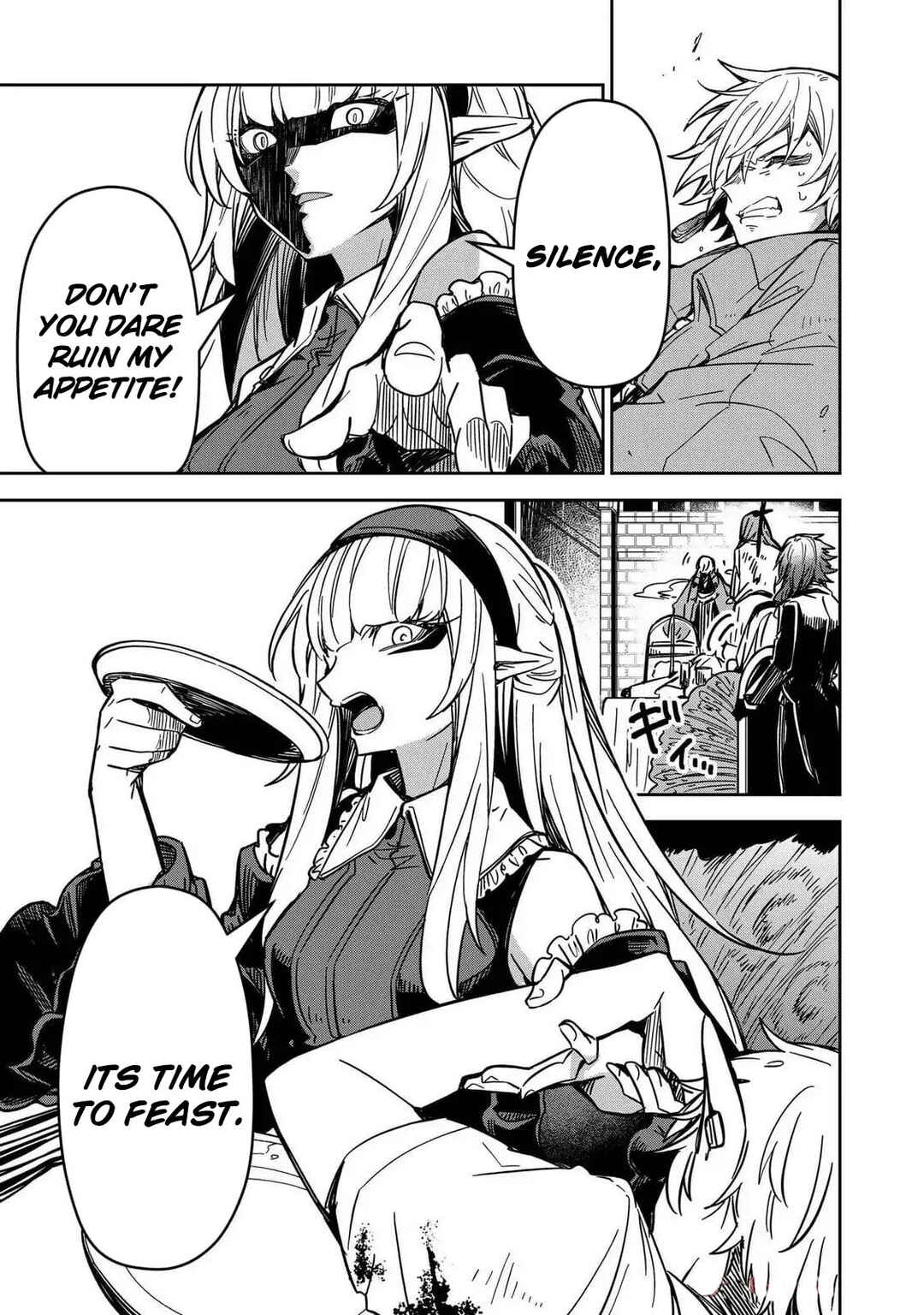 Page 7 Chapter 13 Goinkyo Maou-sama no Kaerizaki ~Totsujo Wakagaetta Sensendai Maou-sama wa Choppiri H na Nazo Bujutsu de Josondanpi no Sekai wo Heiteisuru~