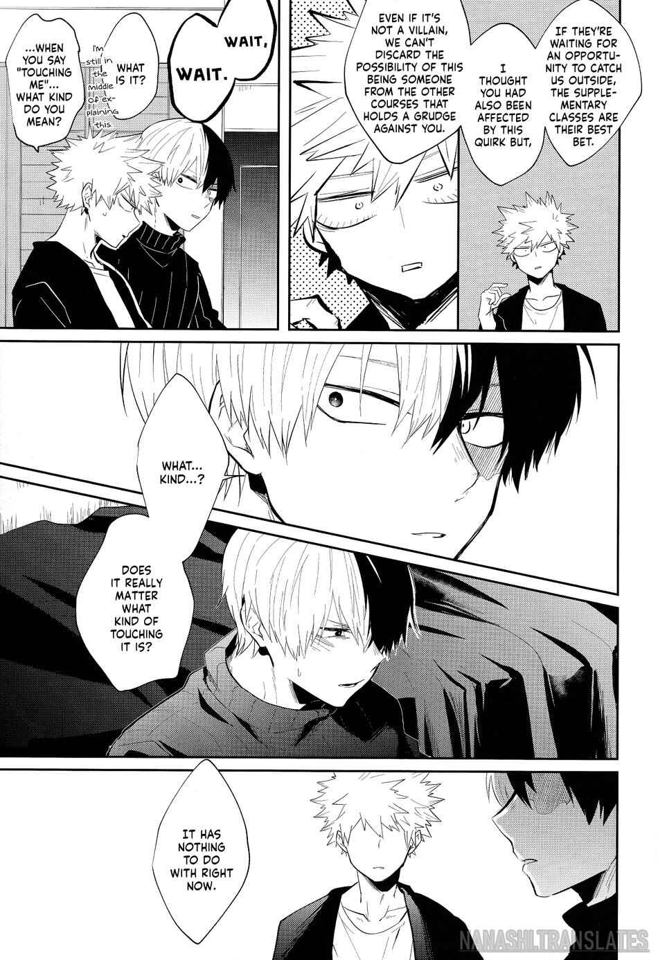 Page 21 Chapter Unknown_c3a8 My Hero Academia - Meisekimu ni wa Hodotooi (Doujinshi)