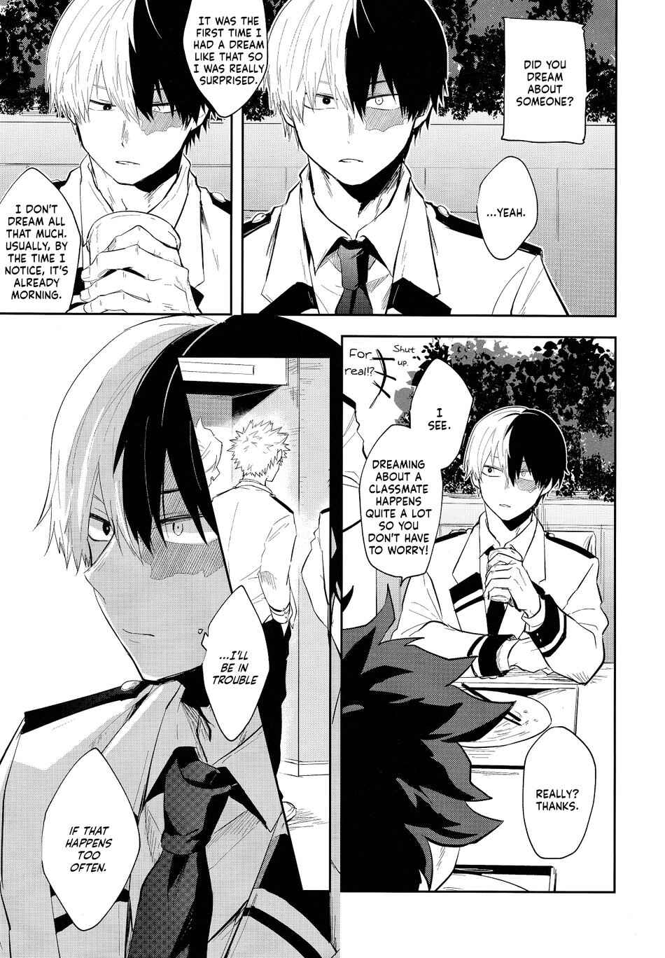 Page 9 Chapter Unknown_c3a8 My Hero Academia - Meisekimu ni wa Hodotooi (Doujinshi)