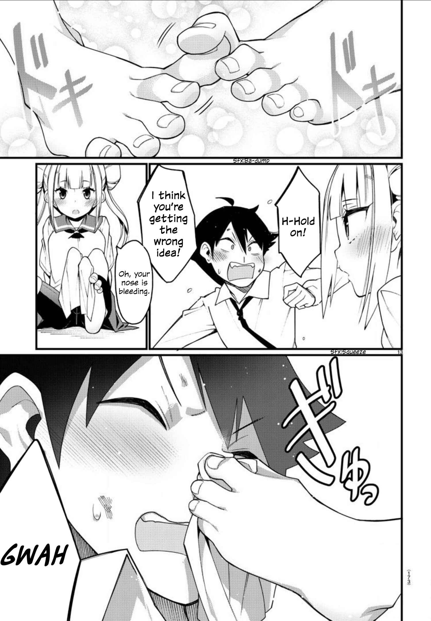 Page 13 Chapter 2 Ashi Gei Shoujo Komura-san
