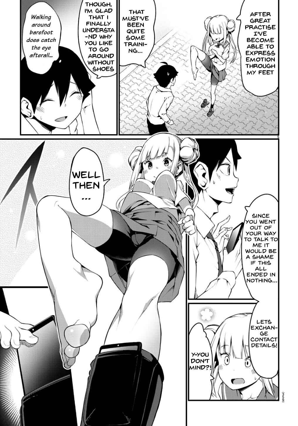 Page 5 Chapter Unknown_66ae Ashi Gei Shoujo Komura-san