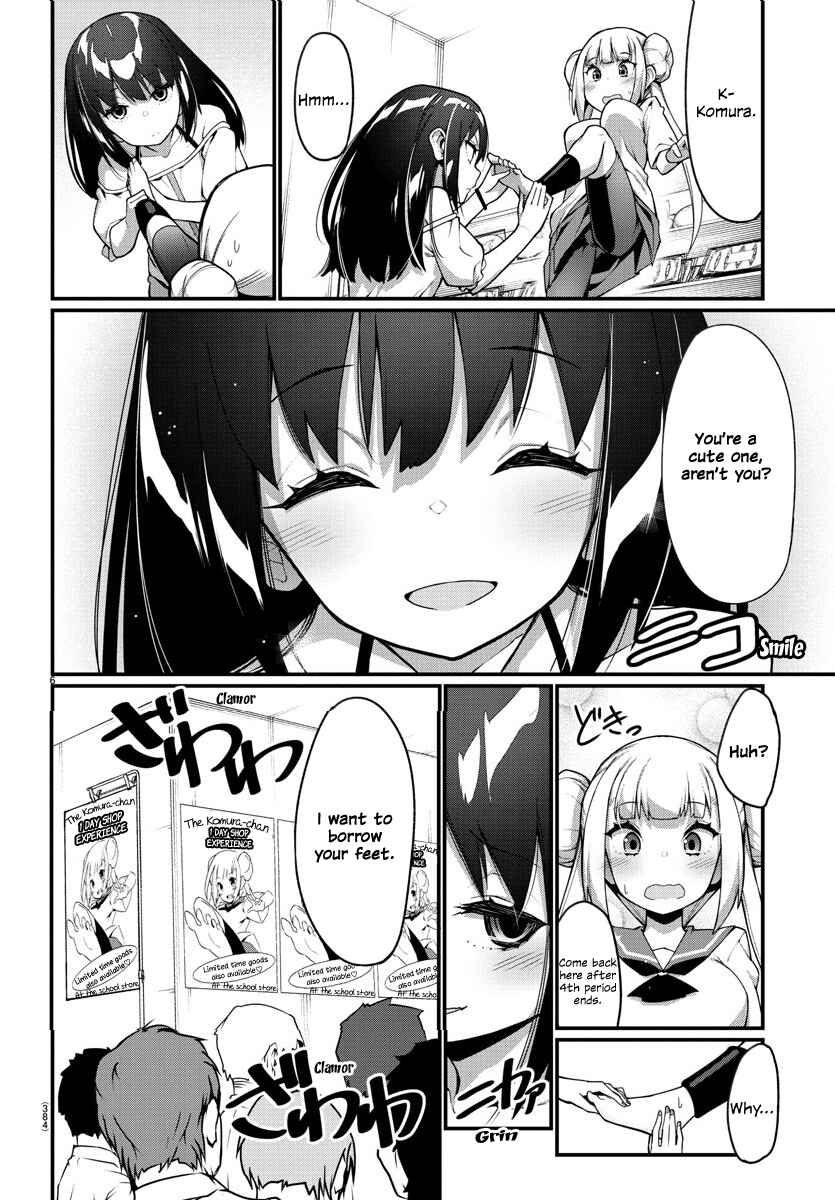 Page 6 Chapter 20 Ashi Gei Shoujo Komura-san