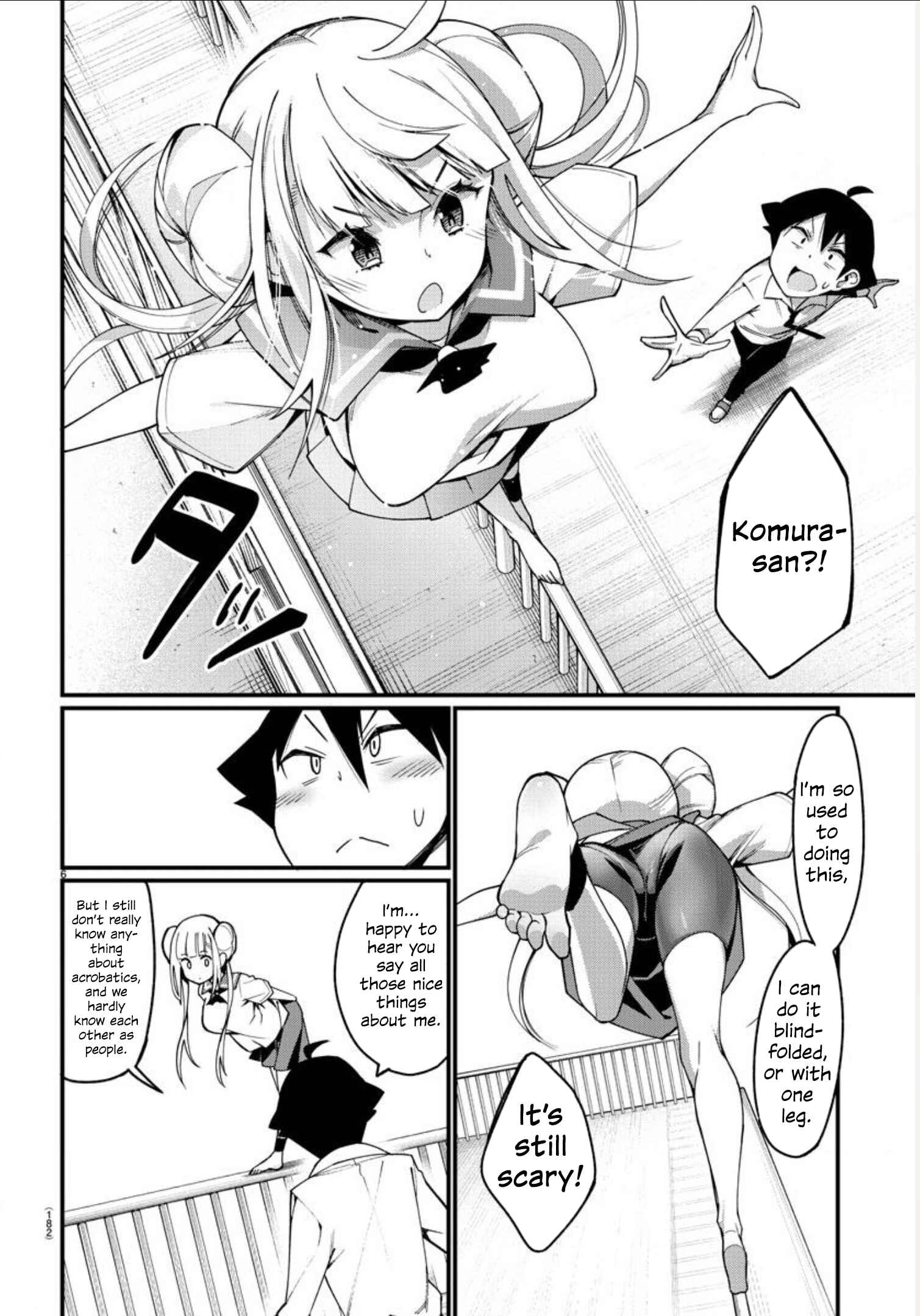 Page 6 Chapter 3 Ashi Gei Shoujo Komura-san