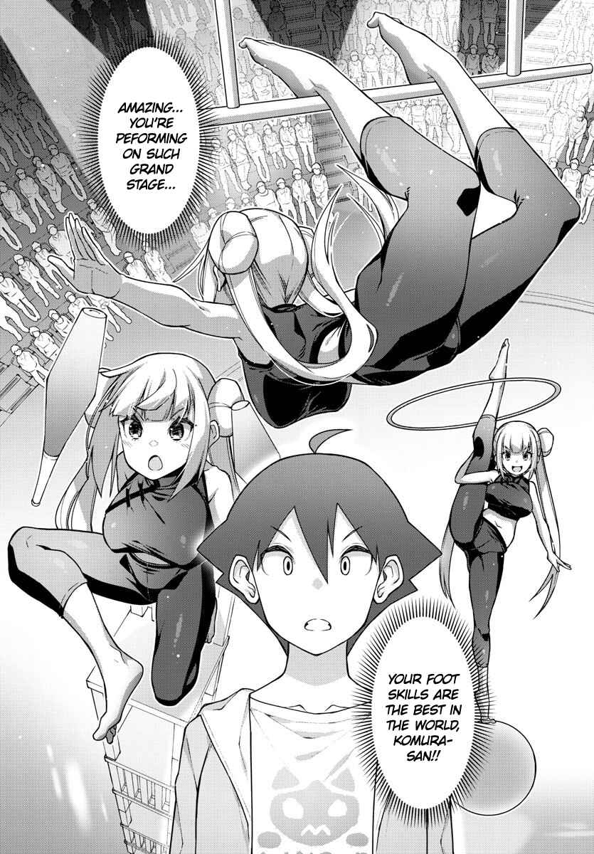 Page 4 Chapter 57 Ashi Gei Shoujo Komura-san