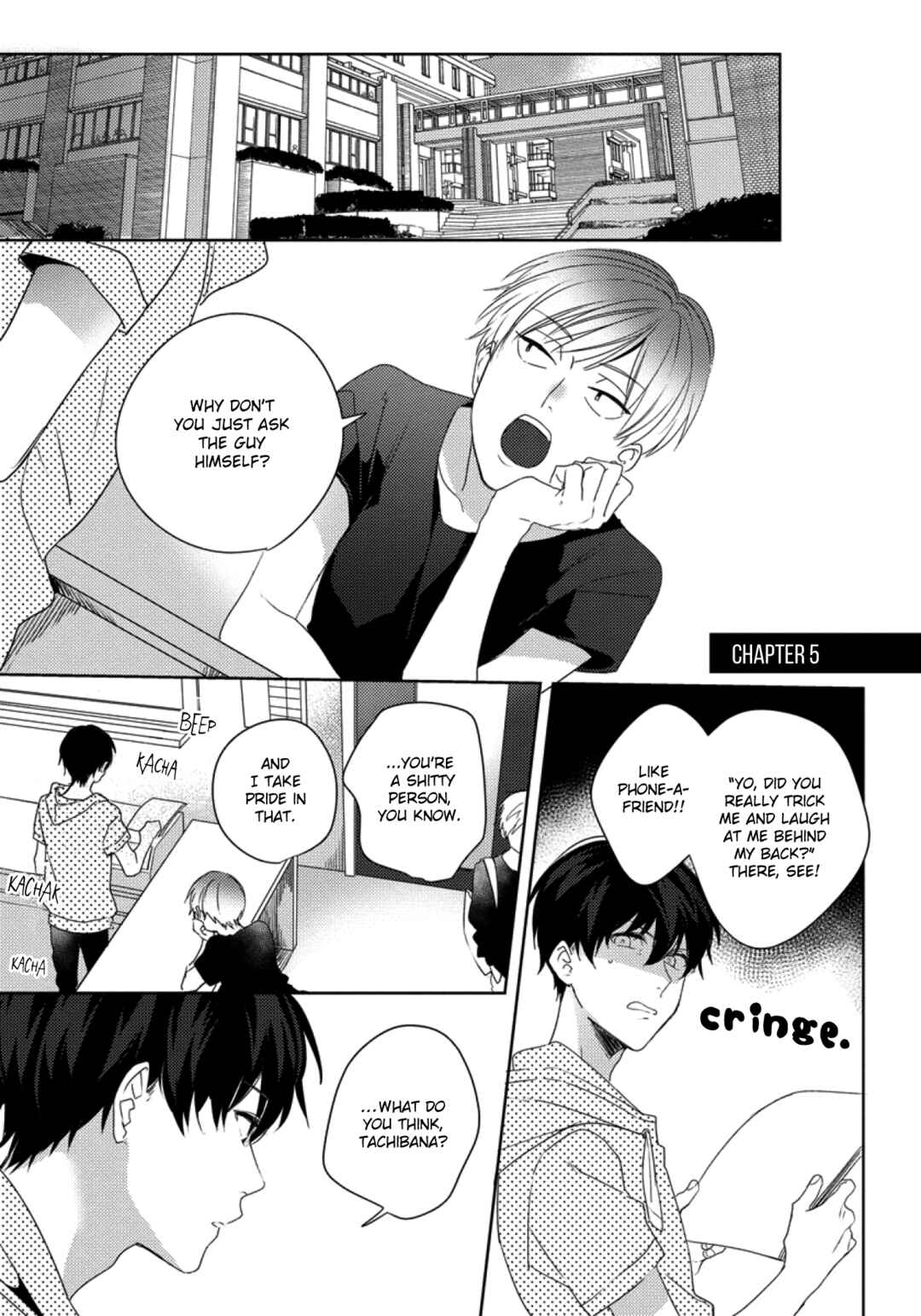 Page 1 Chapter 5 Hajimete Dakedo Camera no Maede