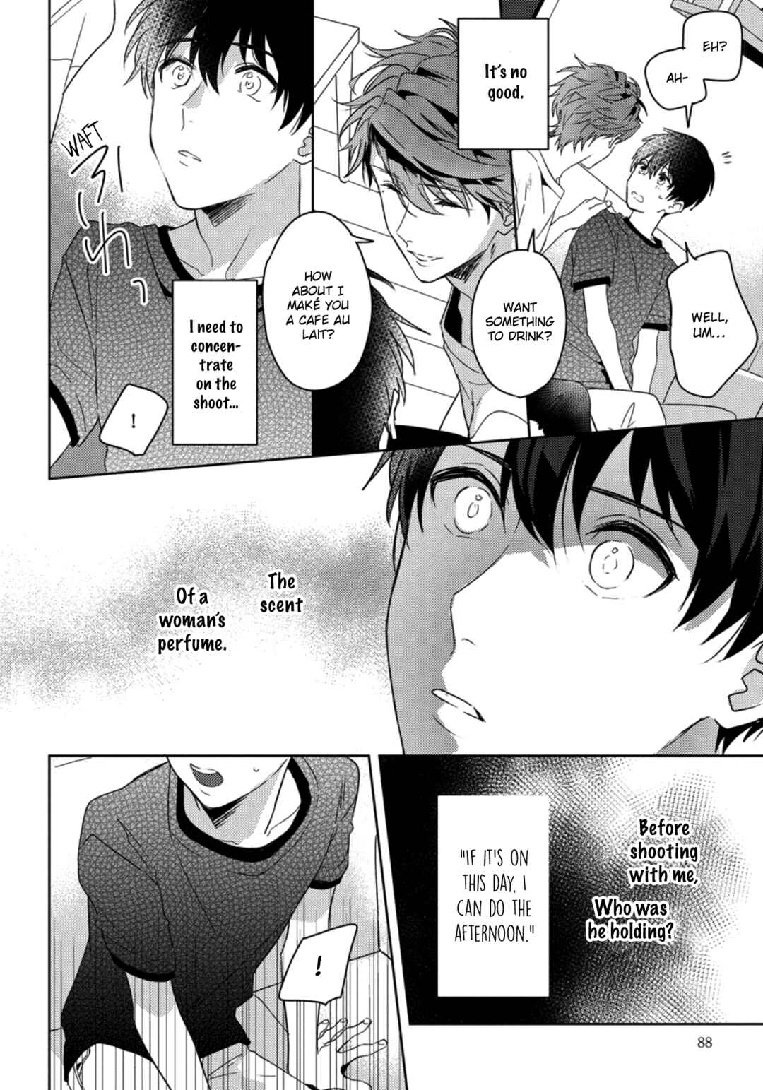 Page 12 Chapter 4 Hajimete Dakedo Camera no Maede