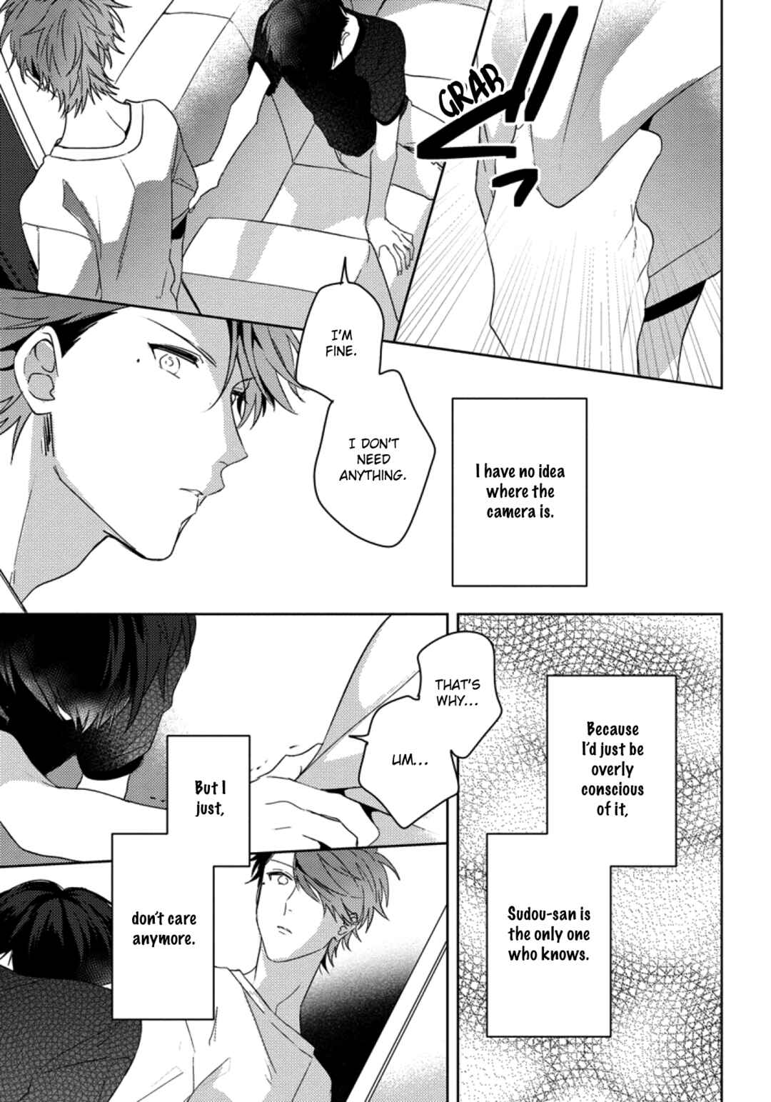 Page 13 Chapter 4 Hajimete Dakedo Camera no Maede