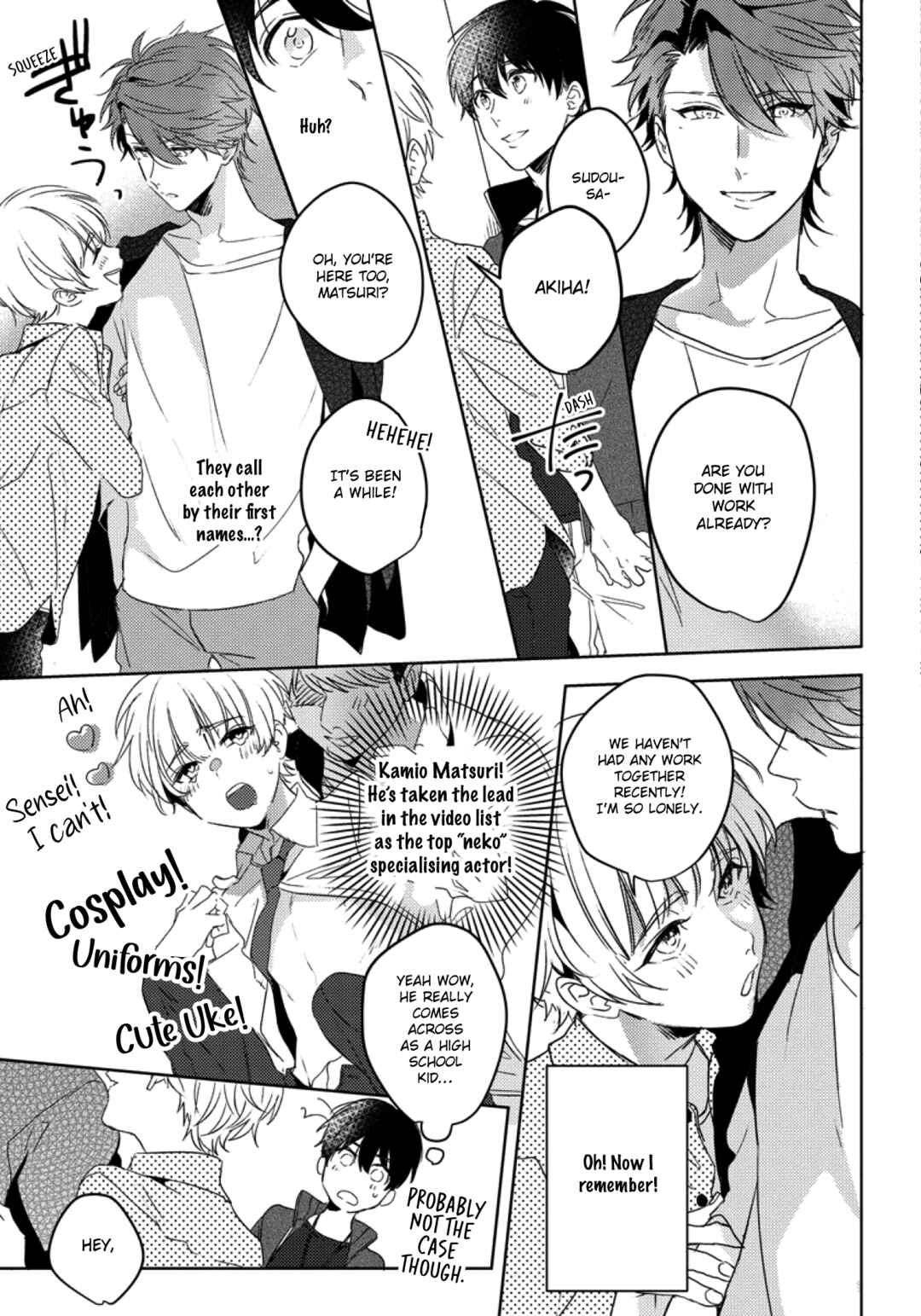 Page 5 Chapter 3 Hajimete Dakedo Camera no Maede