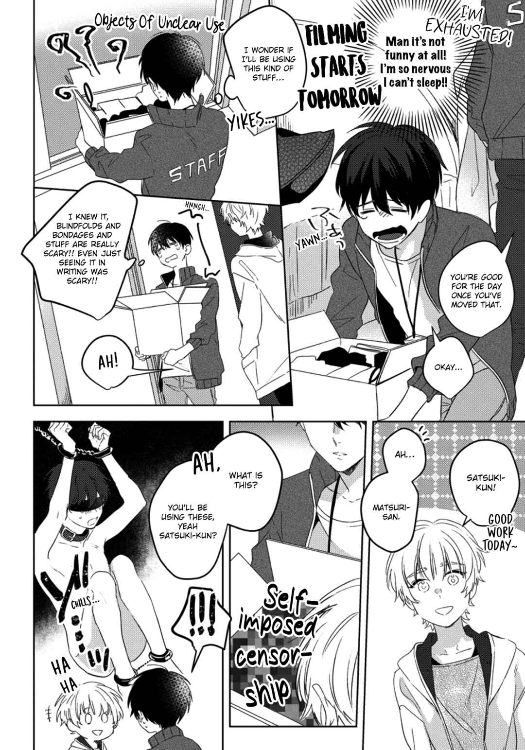 Page 8 Chapter 3 Hajimete Dakedo Camera no Maede