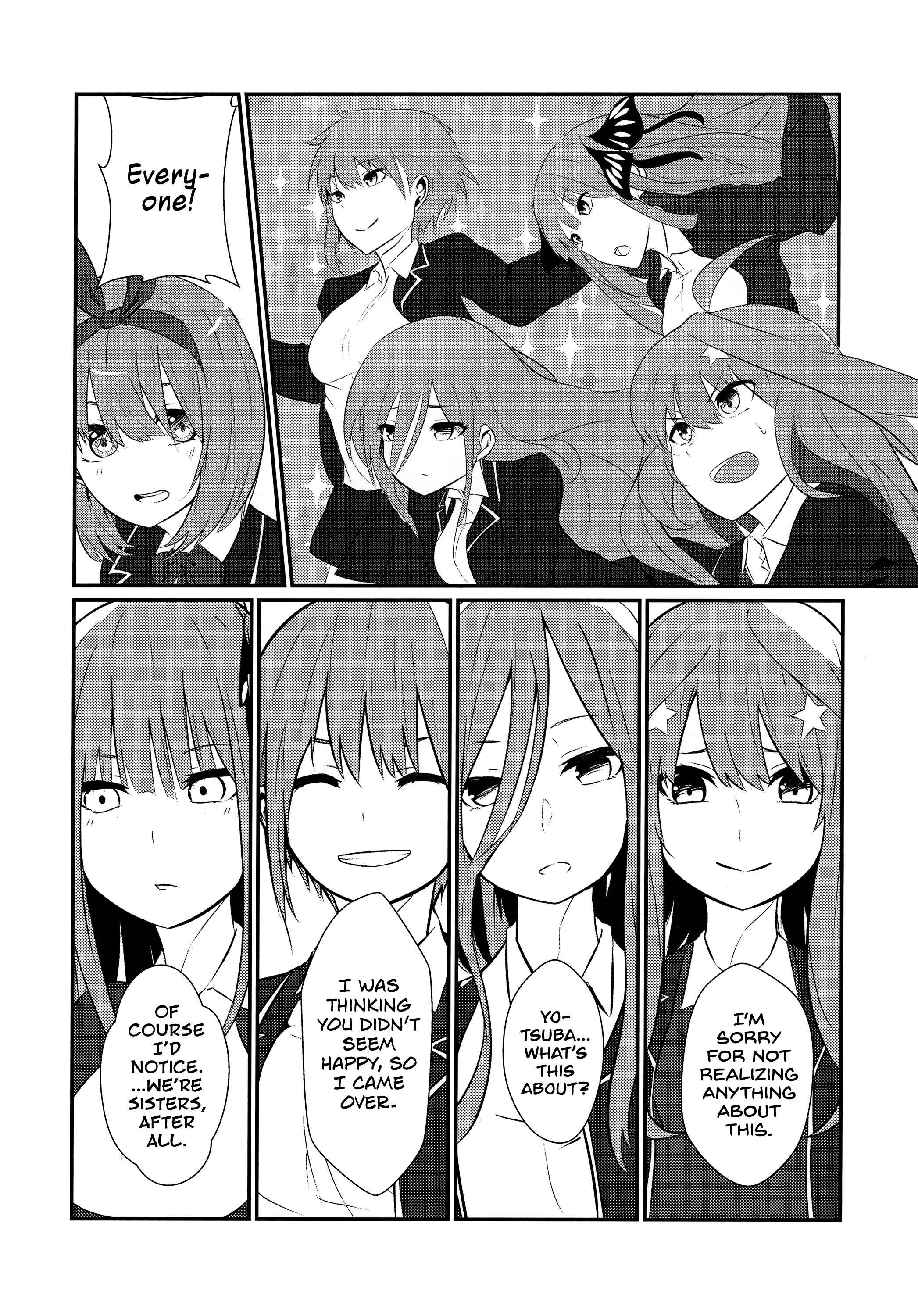Page 23 Chapter Unknown_4e1f 5Toubun no Hanayome - The Quintuplets Cant Split Their Dream In Five Equal Parts (Doujinshi)