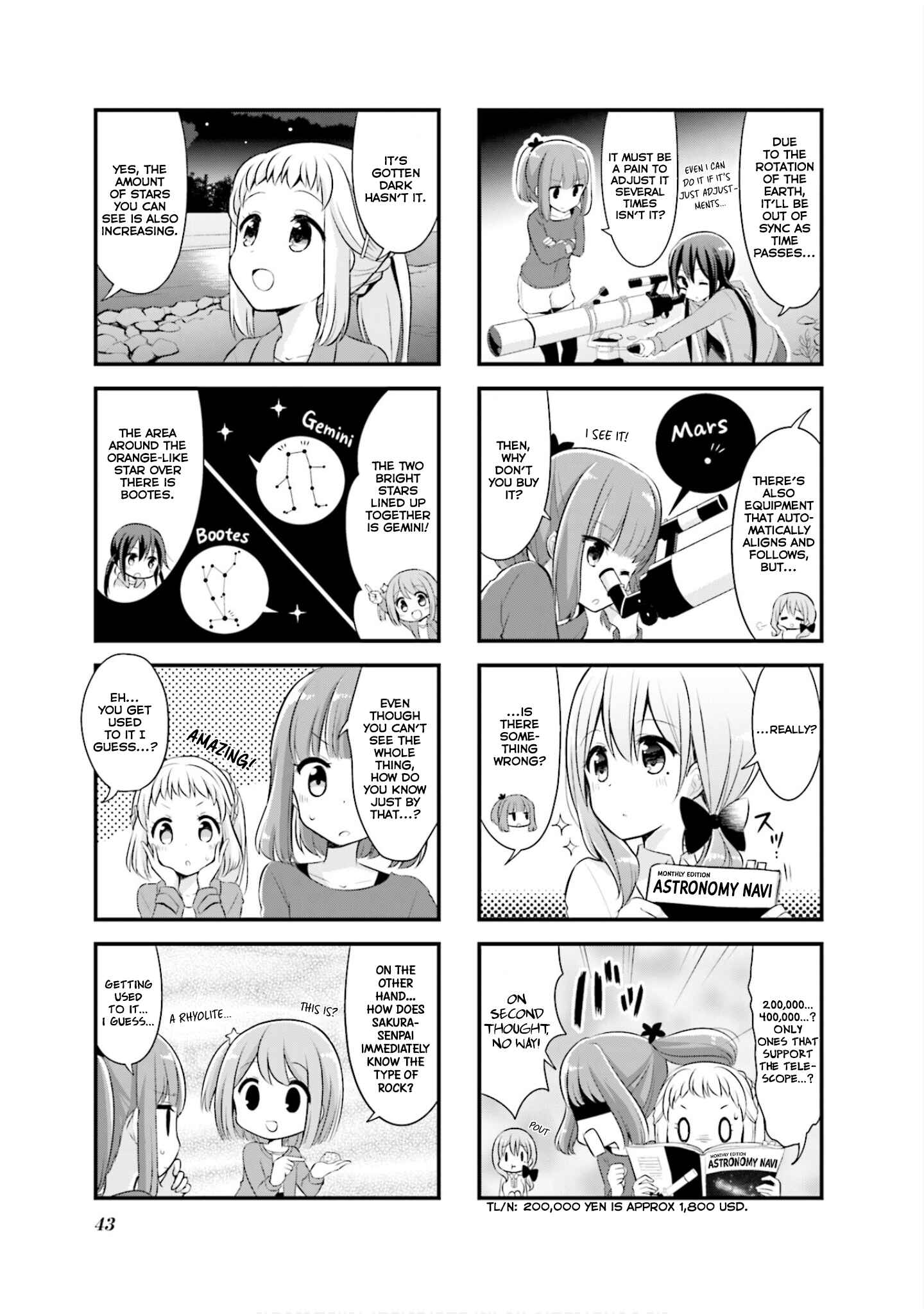 Page 4 Chapter 5 Koisuru Asteroid