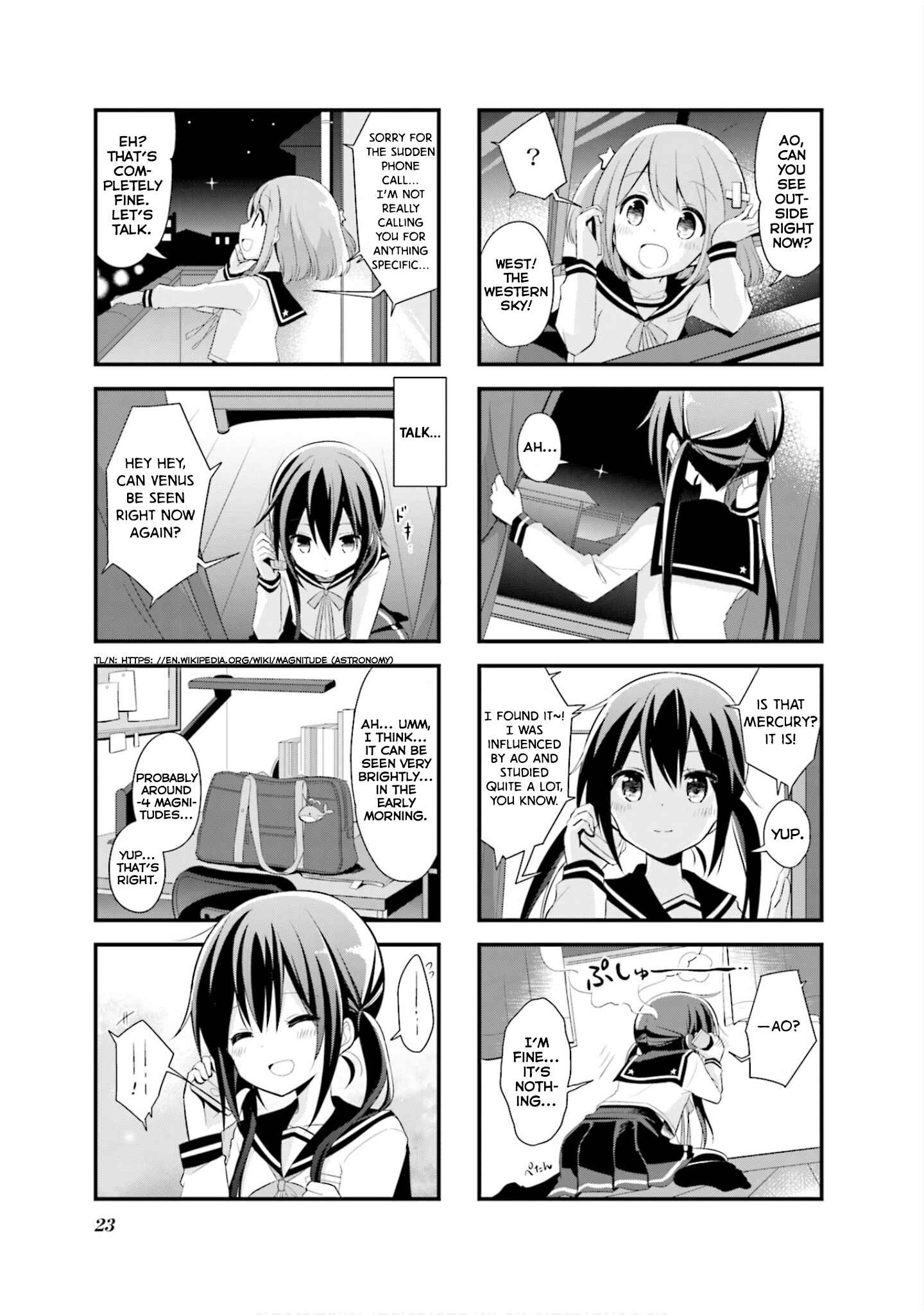 Page 8 Chapter 2 Koisuru Asteroid