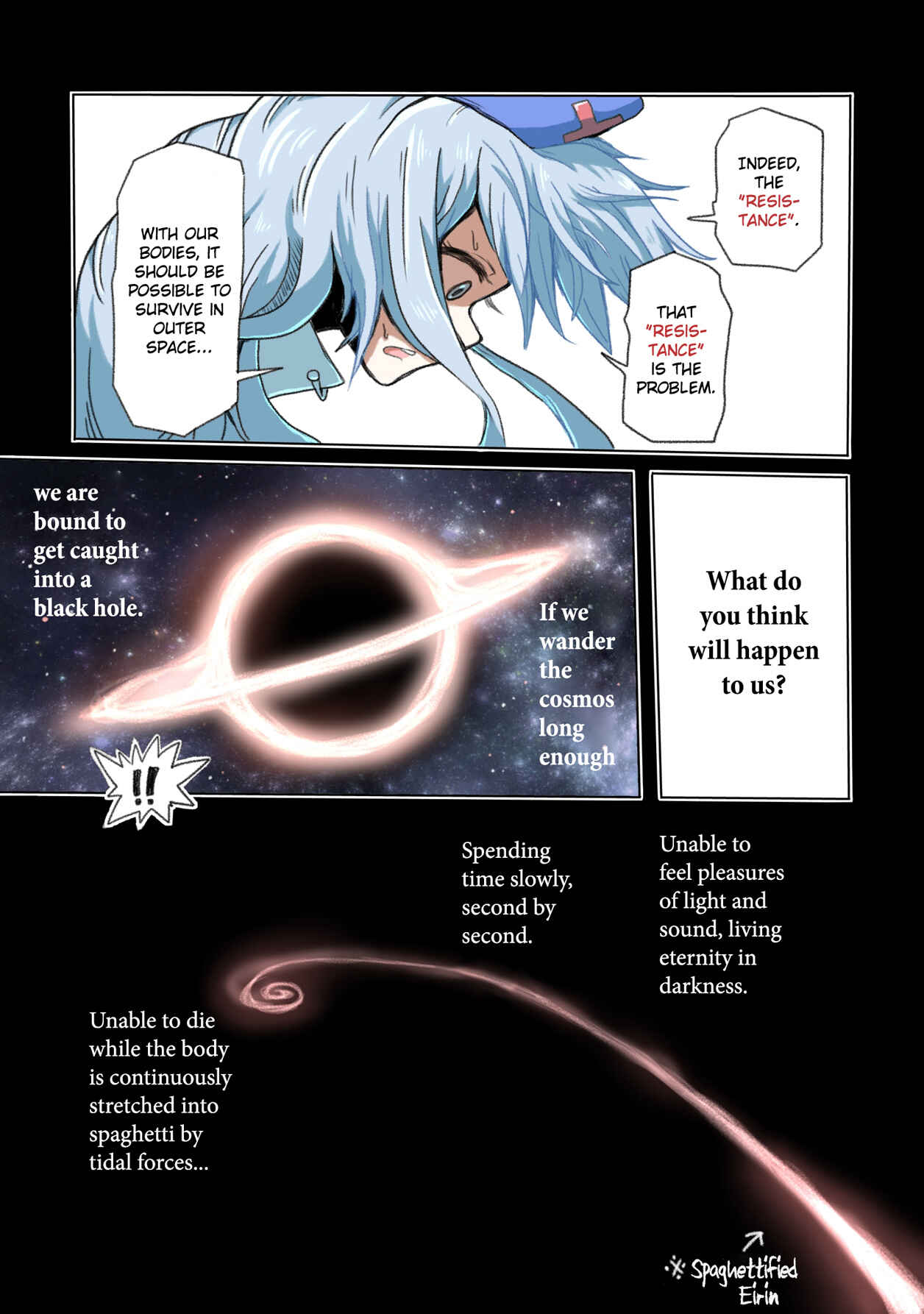 Page 10 Chapter 1 Touhou - The Immortal Who Saw the Death of The Universe (Doujinshi)