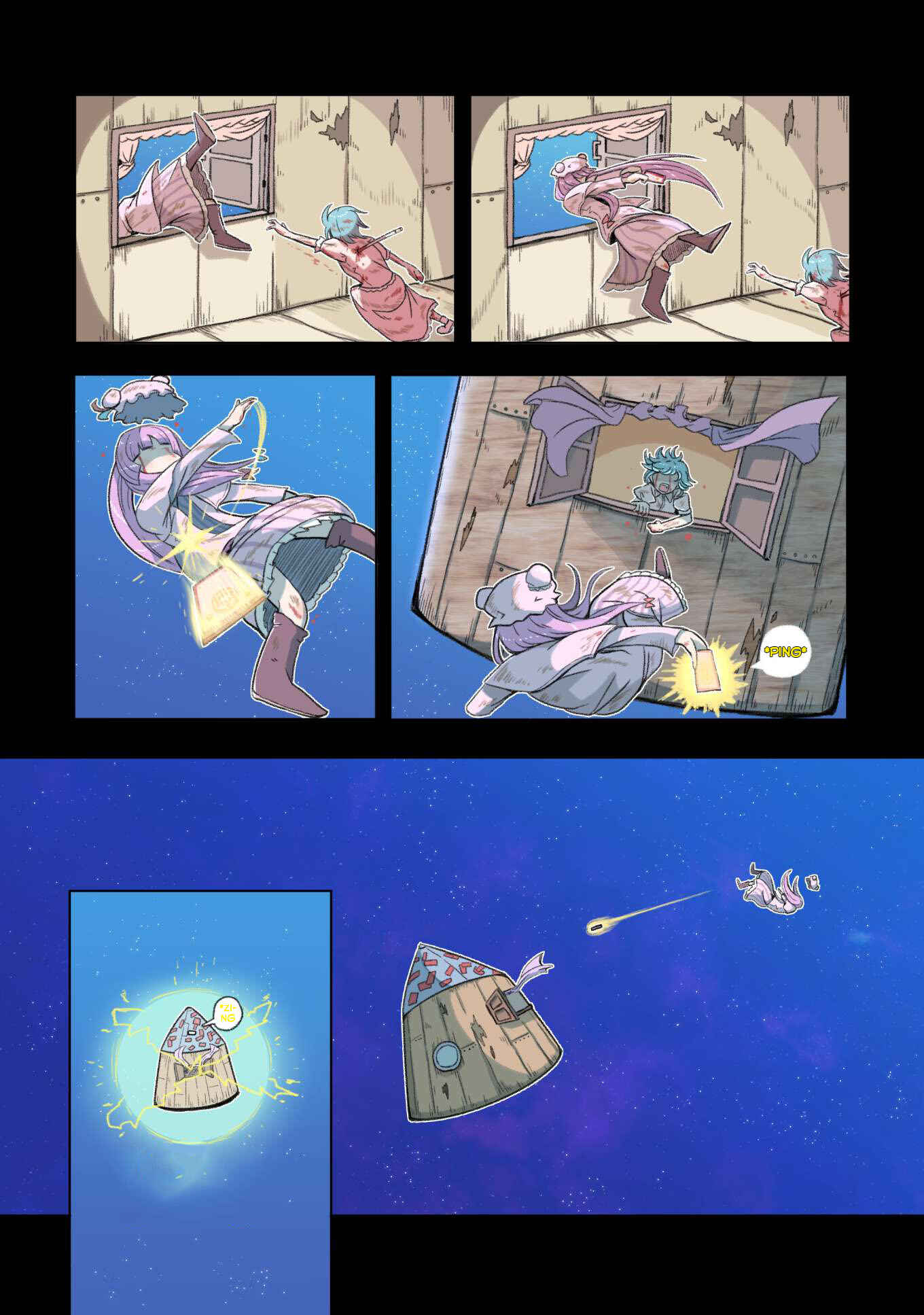 Page 32 Chapter 3 Touhou - The Immortal Who Saw the Death of The Universe (Doujinshi)