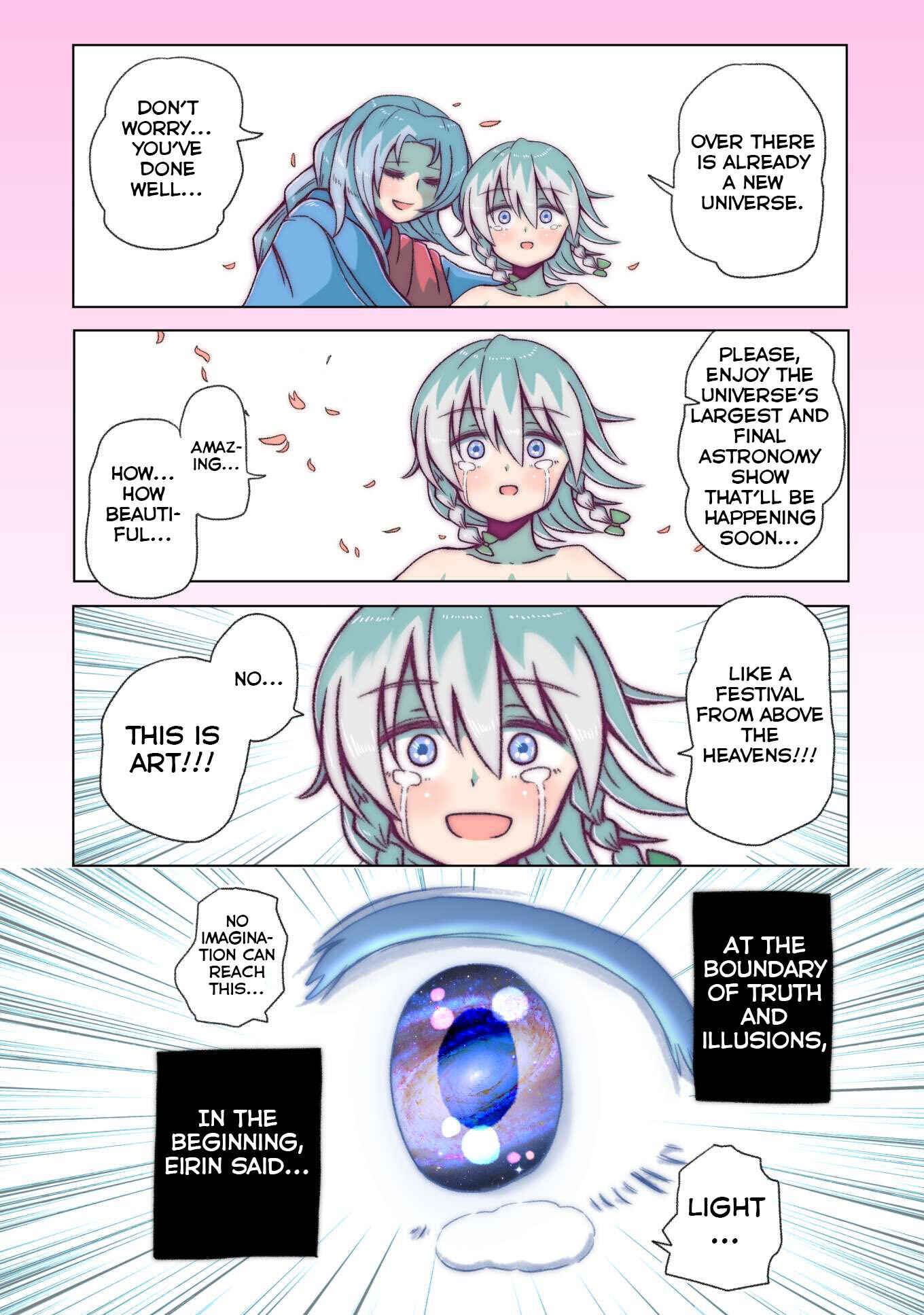 Page 62 Chapter 3 Touhou - The Immortal Who Saw the Death of The Universe (Doujinshi)