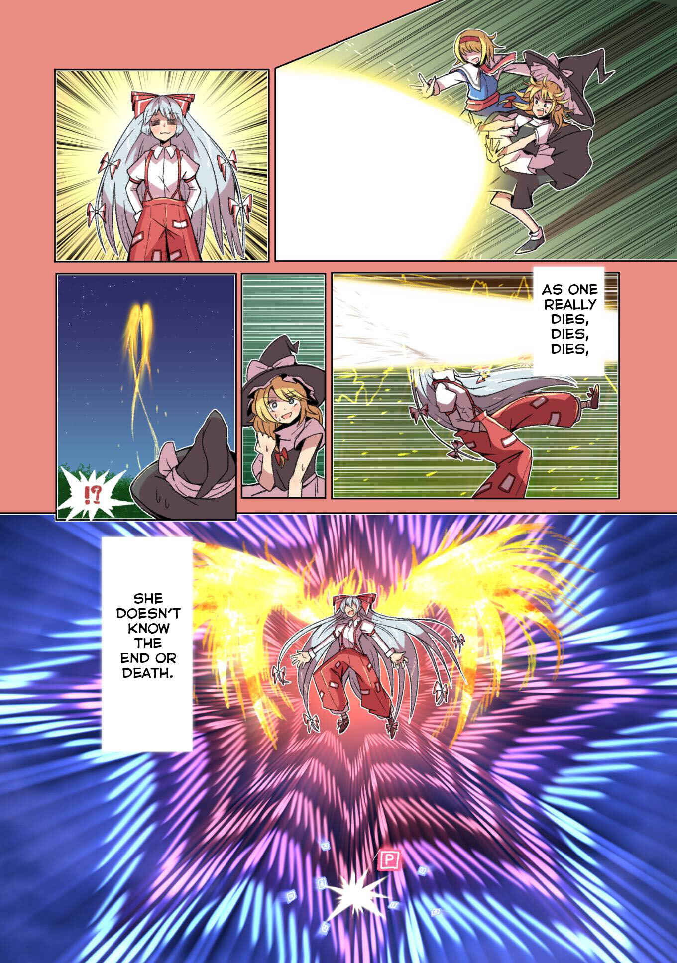 Page 73 Chapter 3 Touhou - The Immortal Who Saw the Death of The Universe (Doujinshi)