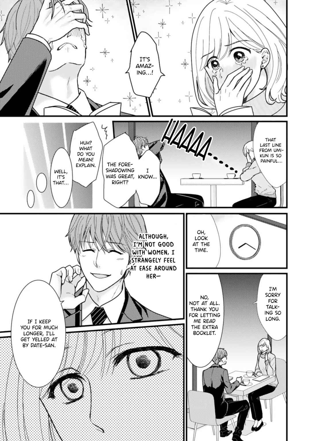 Page 19 Chapter 7 Megenai Koshimizu-san wa Shouwaru Otoko wo Horesasetai