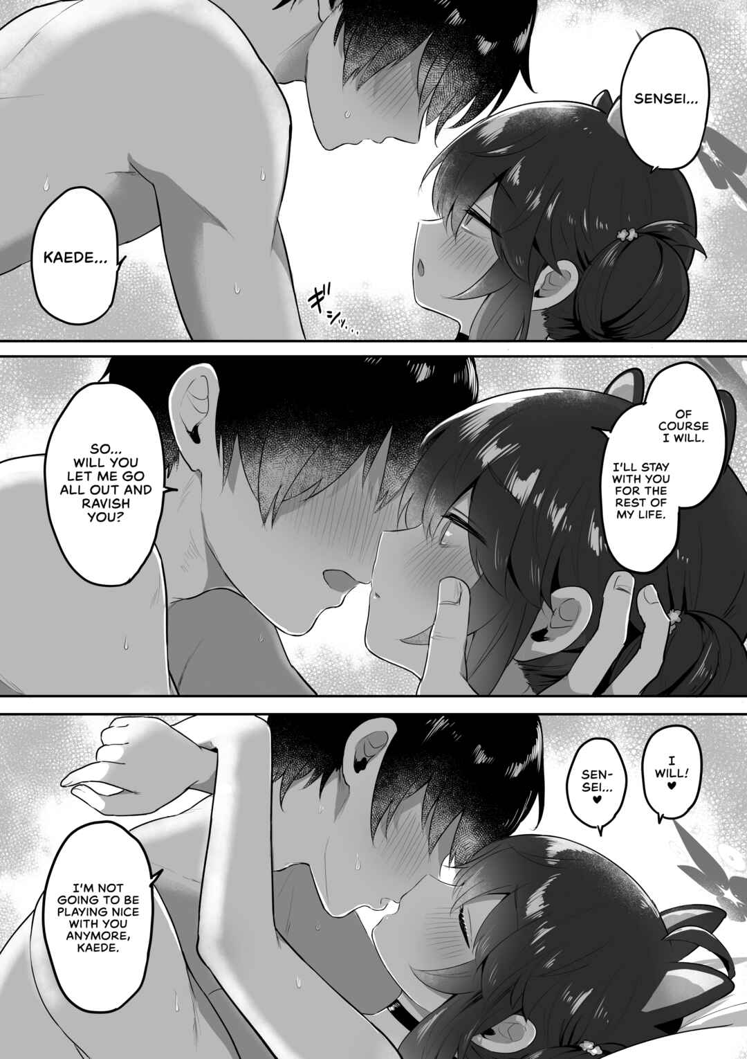 Page 33 Chapter Unknown_422c Blue Archive - Lovingly Treating A 20-Year-Old Kaede (Whos Exactly As Tiny As She Was At 15) Like A Cum Dump