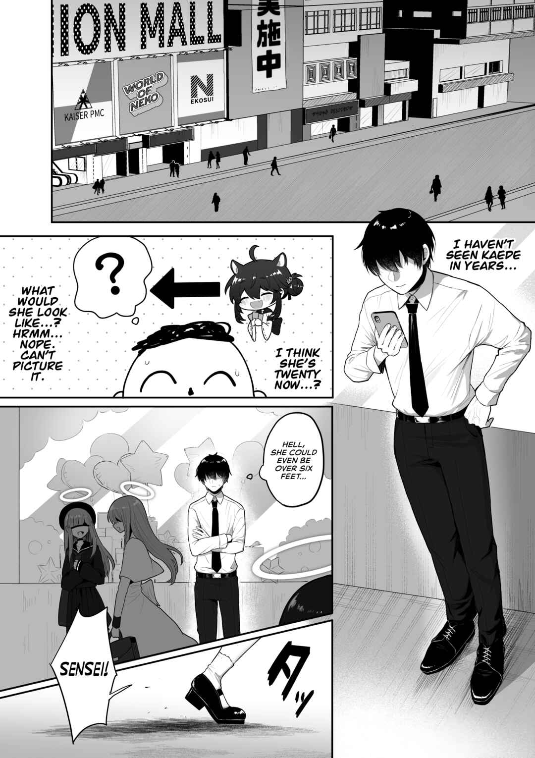 Page 4 Chapter Unknown_422c Blue Archive - Lovingly Treating A 20-Year-Old Kaede (Whos Exactly As Tiny As She Was At 15) Like A Cum Dump