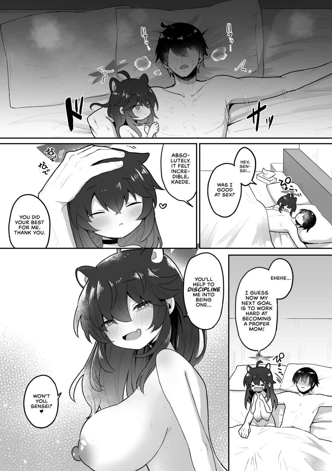 Page 47 Chapter Unknown_422c Blue Archive - Lovingly Treating A 20-Year-Old Kaede (Whos Exactly As Tiny As She Was At 15) Like A Cum Dump