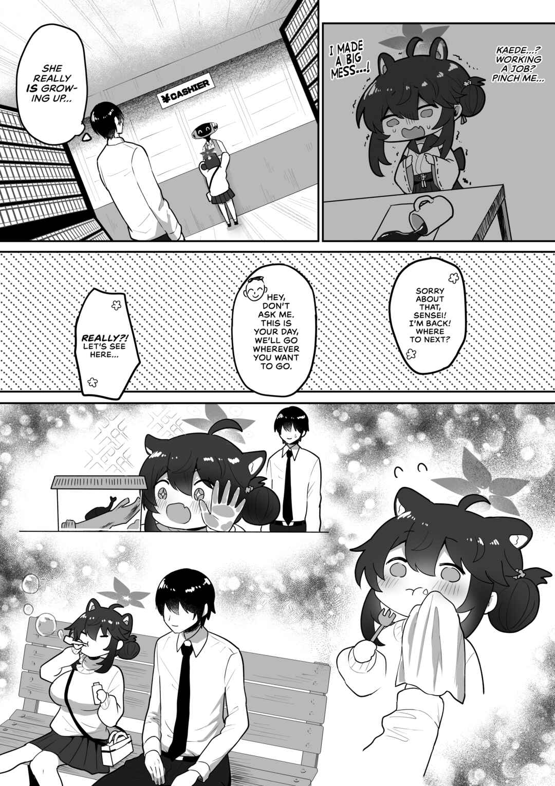 Page 7 Chapter Unknown_422c Blue Archive - Lovingly Treating A 20-Year-Old Kaede (Whos Exactly As Tiny As She Was At 15) Like A Cum Dump