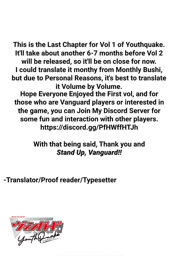 Page 30 Chapter 4 Cardfight!! Vanguard YouthQuake