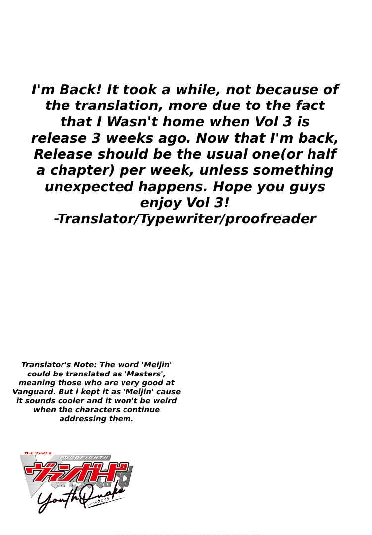Page 27 Chapter 10 Cardfight!! Vanguard YouthQuake