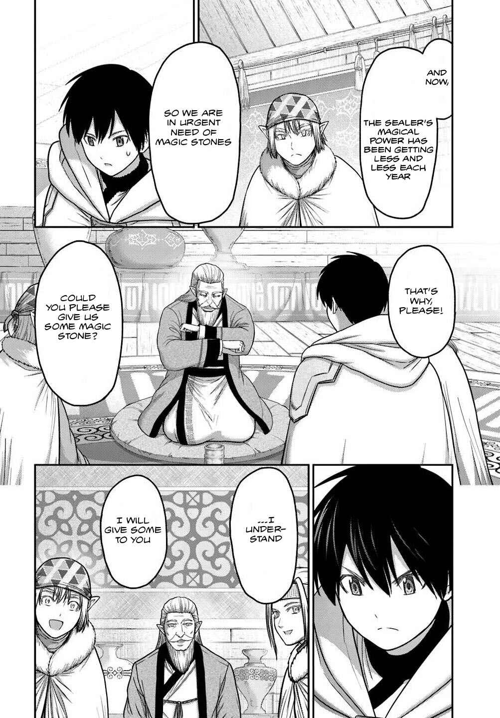 Page 14 Chapter 36 Osananajimi no S-kyuu Party kara Tsuihou sareta Seijuutsukai. Bannou Shien Mahou to Nakama wo Fuyashite Saikyou e!