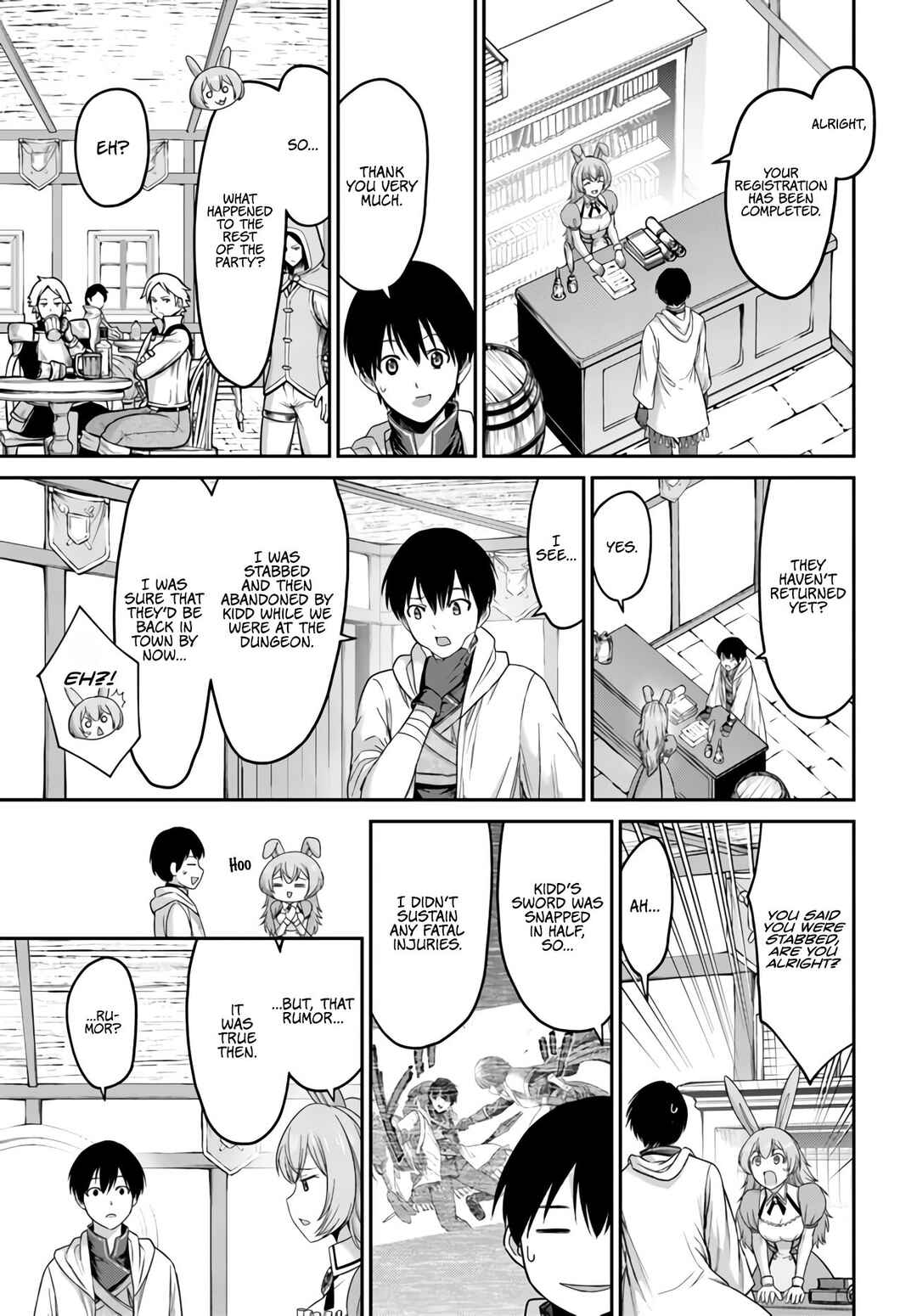 Page 6 Chapter 3 Osananajimi no S-kyuu Party kara Tsuihou sareta Seijuutsukai. Bannou Shien Mahou to Nakama wo Fuyashite Saikyou e!