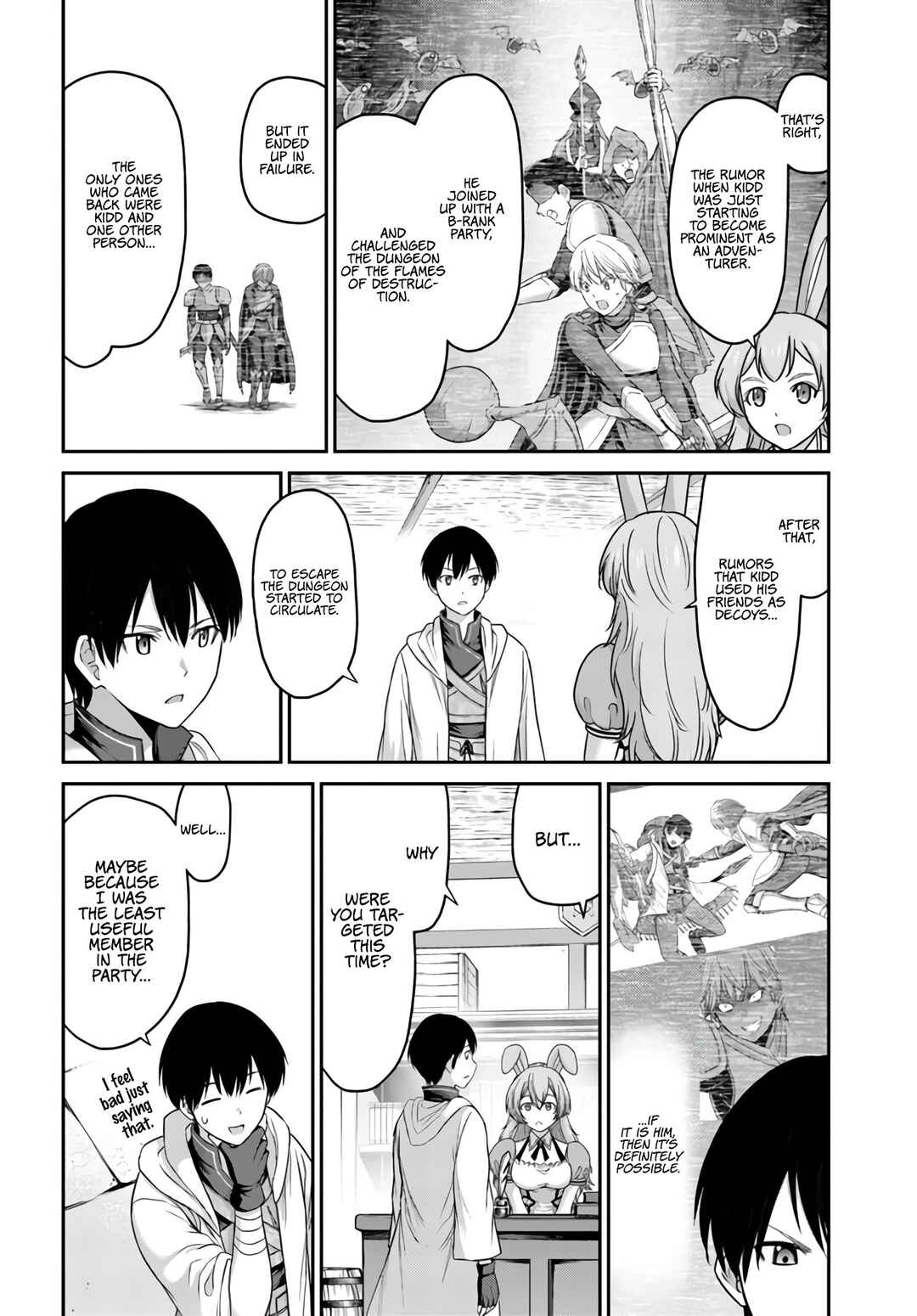 Page 7 Chapter 3 Osananajimi no S-kyuu Party kara Tsuihou sareta Seijuutsukai. Bannou Shien Mahou to Nakama wo Fuyashite Saikyou e!