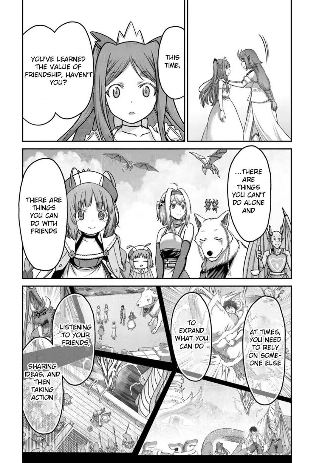 Page 8 Chapter 34 Osananajimi no S-kyuu Party kara Tsuihou sareta Seijuutsukai. Bannou Shien Mahou to Nakama wo Fuyashite Saikyou e!