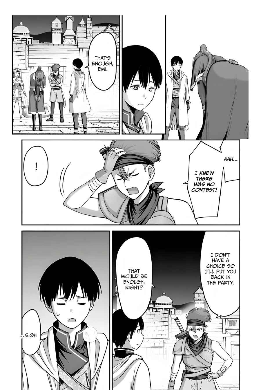 Page 4 Chapter 6 Osananajimi no S-kyuu Party kara Tsuihou sareta Seijuutsukai. Bannou Shien Mahou to Nakama wo Fuyashite Saikyou e!