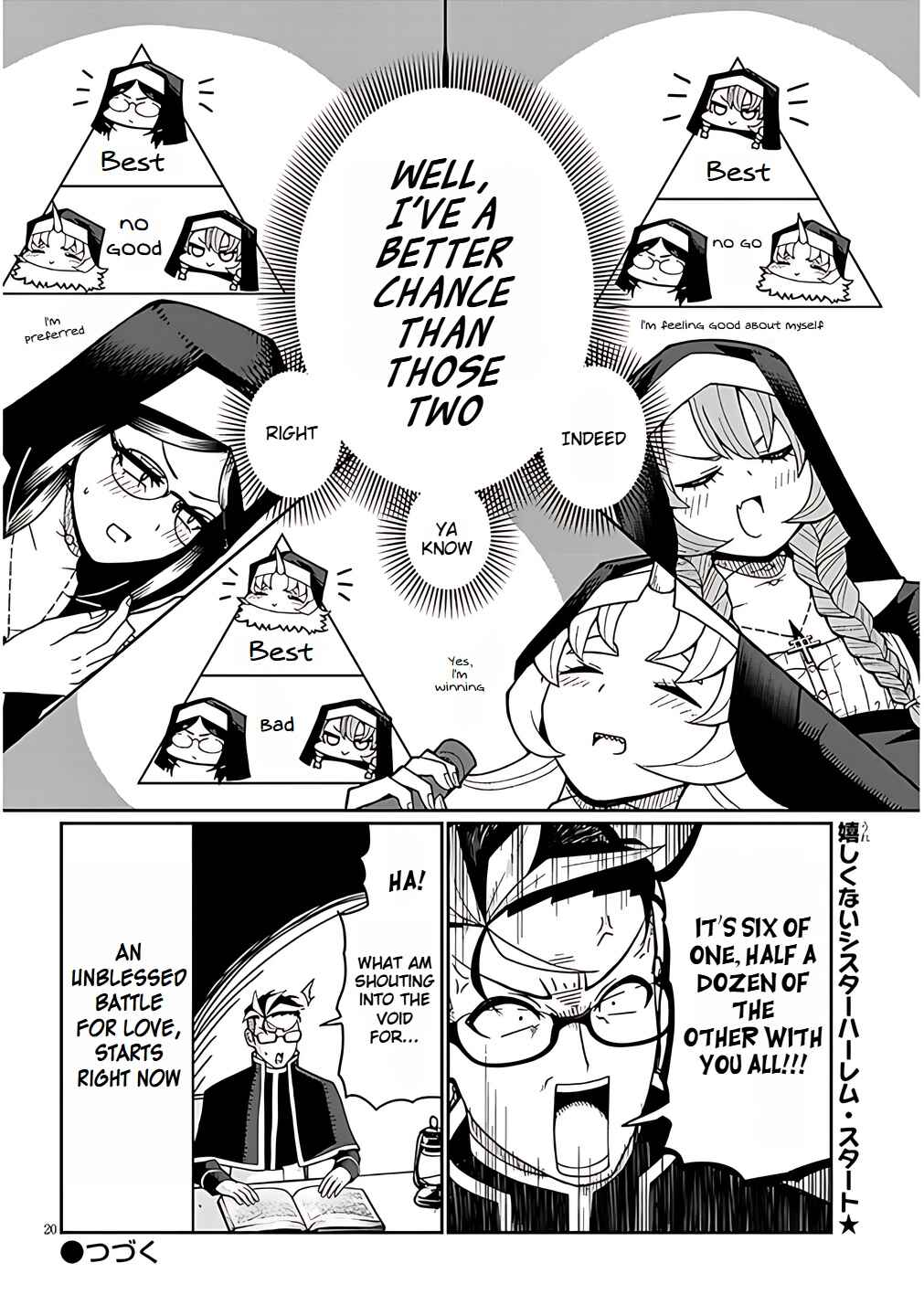 Page 20 Chapter 5 Fujunna Kanojotachi wa Zange Shinai