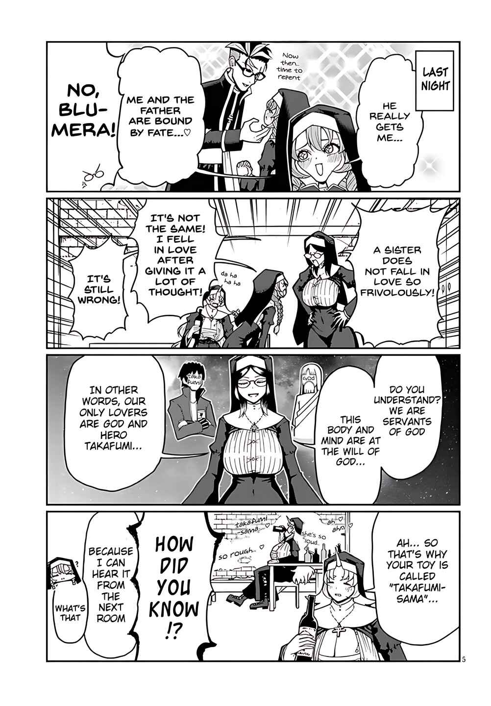 Page 5 Chapter 3 Fujunna Kanojotachi wa Zange Shinai