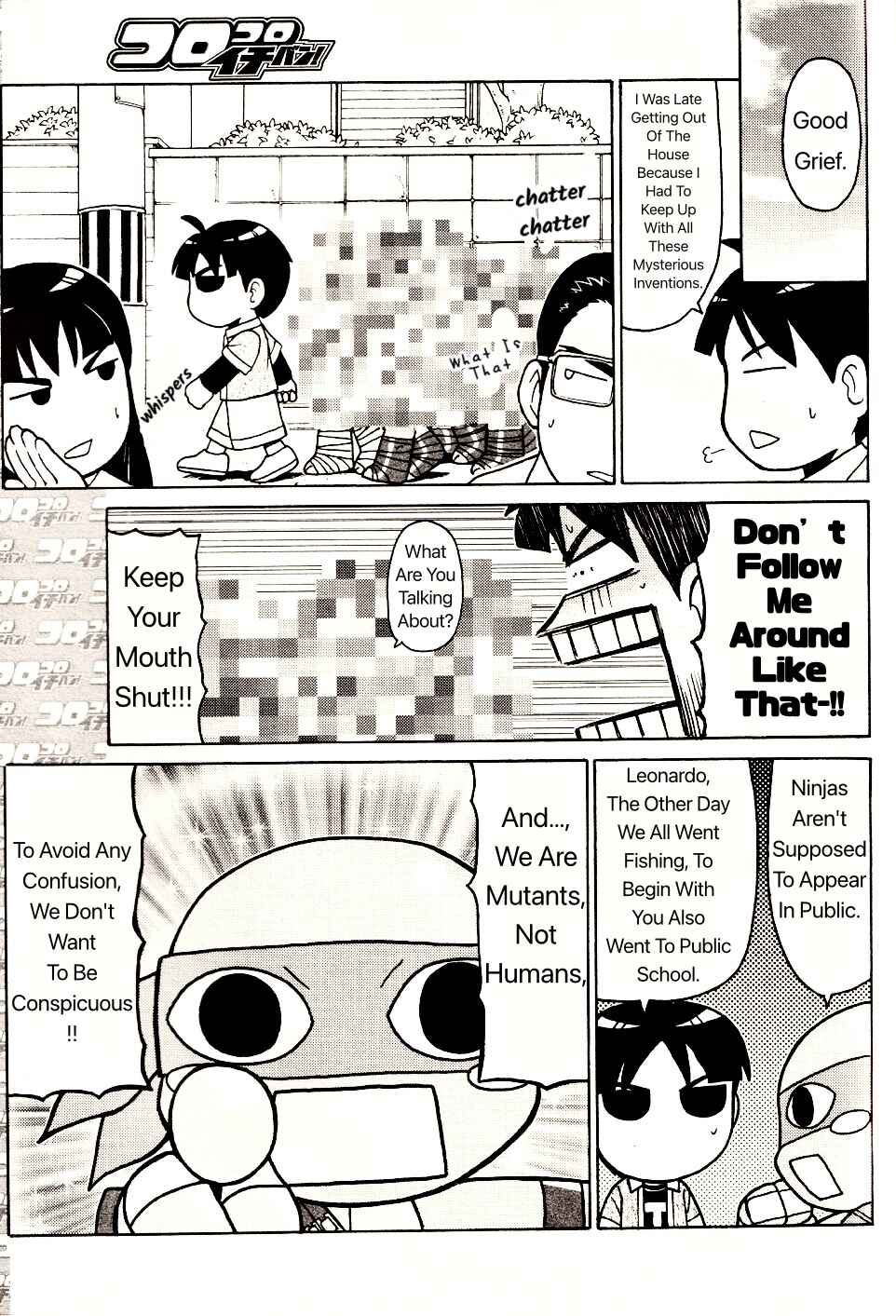 Page 3 Chapter 4 Were The Ninja Turtles!