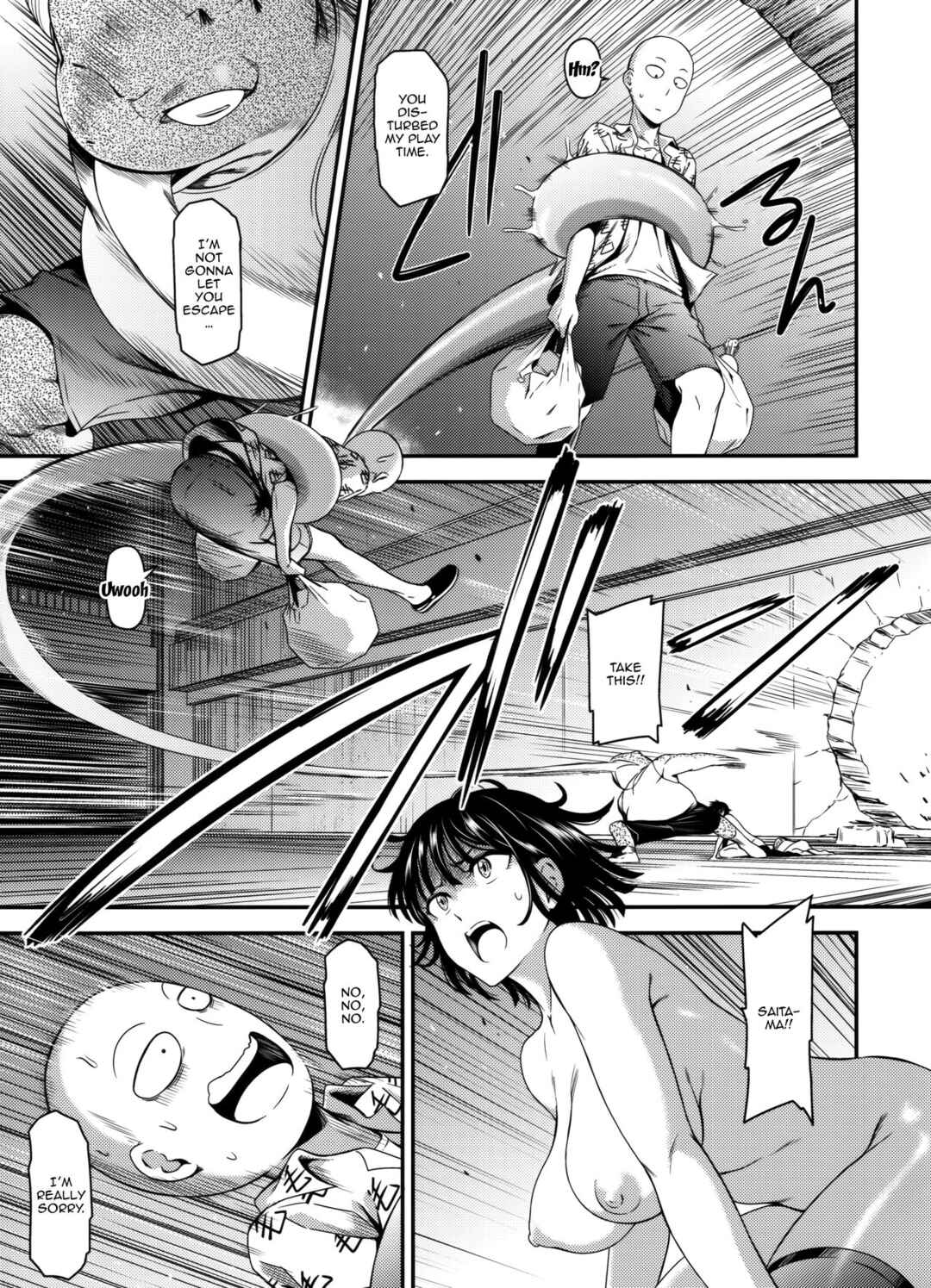 Page 4 Chapter 3.5 One-Punch Man - ONE-HURRICANE (Doujinshi)