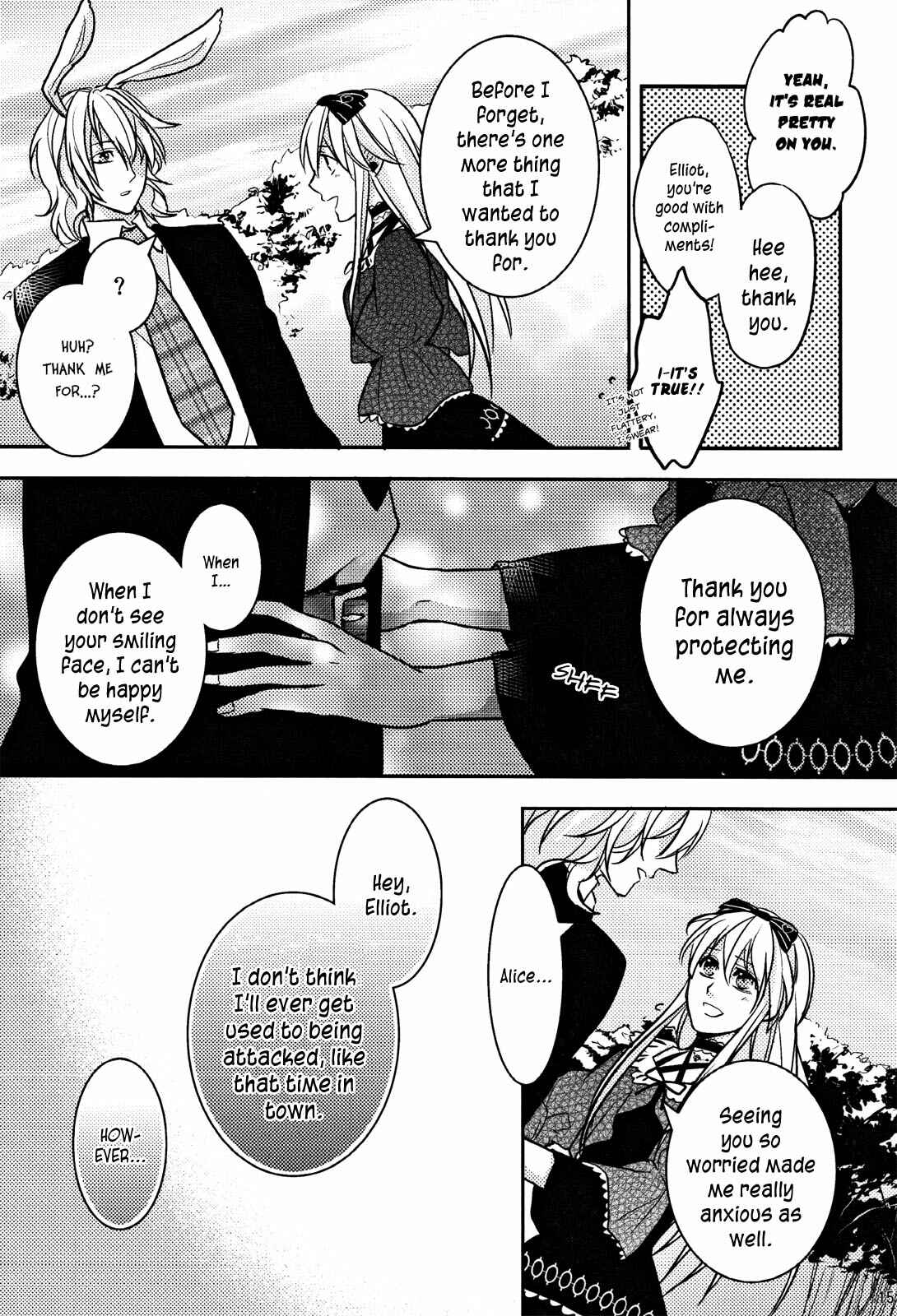 Page 33 Chapter 3 Clover no Kuni no Alice ~Sangatsu Usagi no Kakumei~